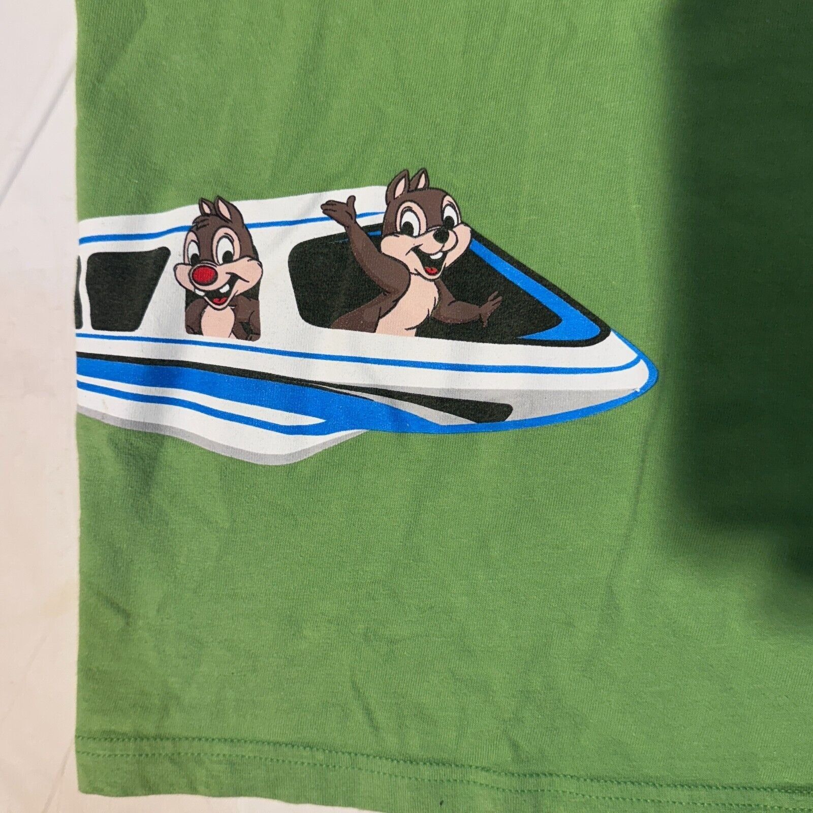 Disney Walt Disney World Mickey Mouse Wrap Around TShirt Green XL D Size US XL / EU 56 / 4 - 4 Thumbnail