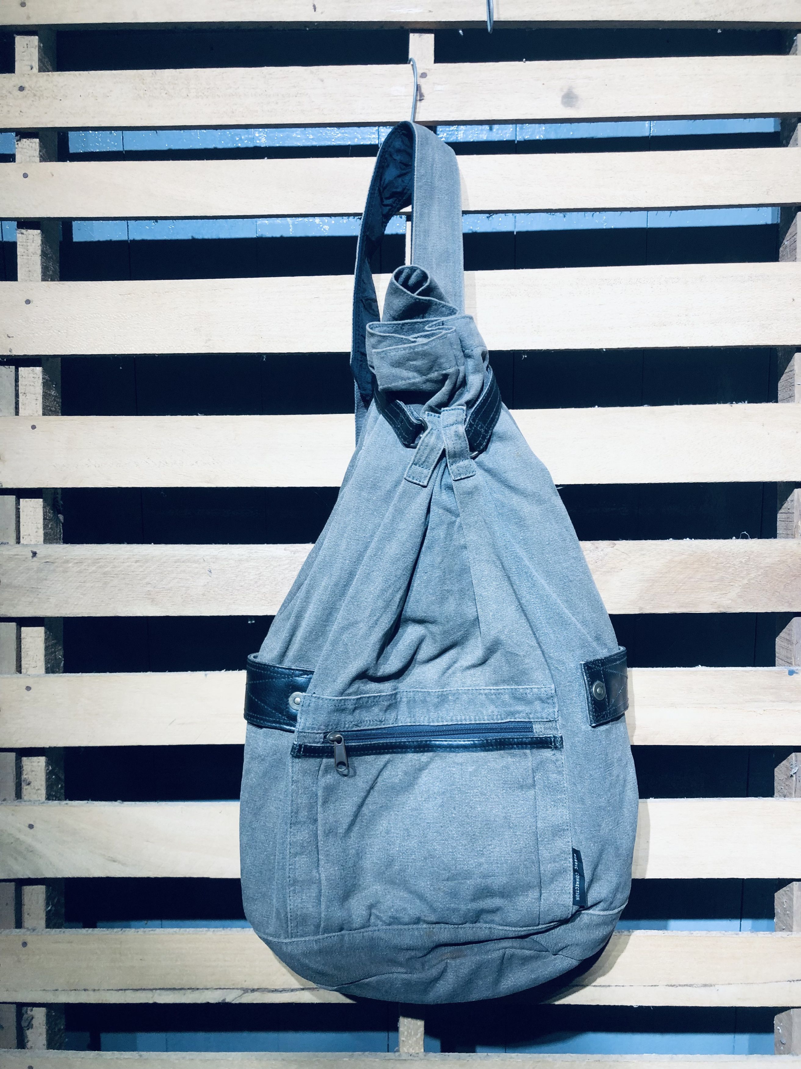 Fashion Victim × Japanese Brand Japanese Fabric Connection Style Crossline Body Bag Size ONE SIZE - 3 Thumbnail