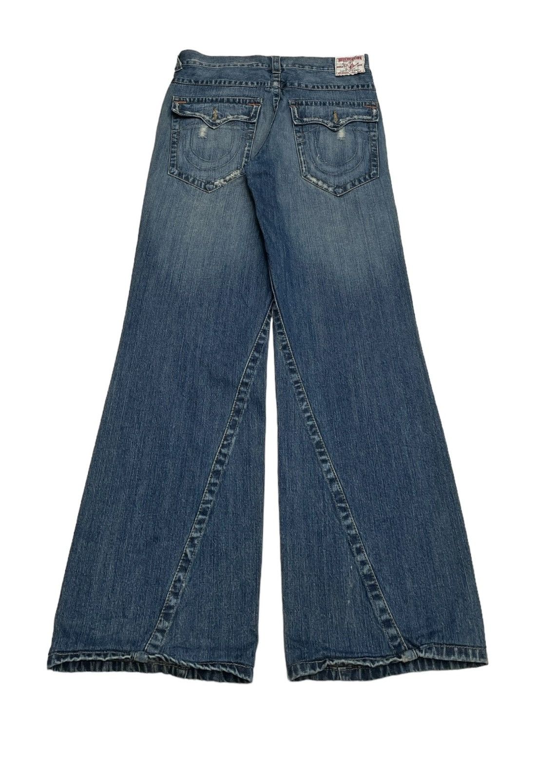 True Religion Rare Design Vintage Brand True Religion Baggy Jeans 1990s Size US 34 / EU 50 - 2 Thumbnail