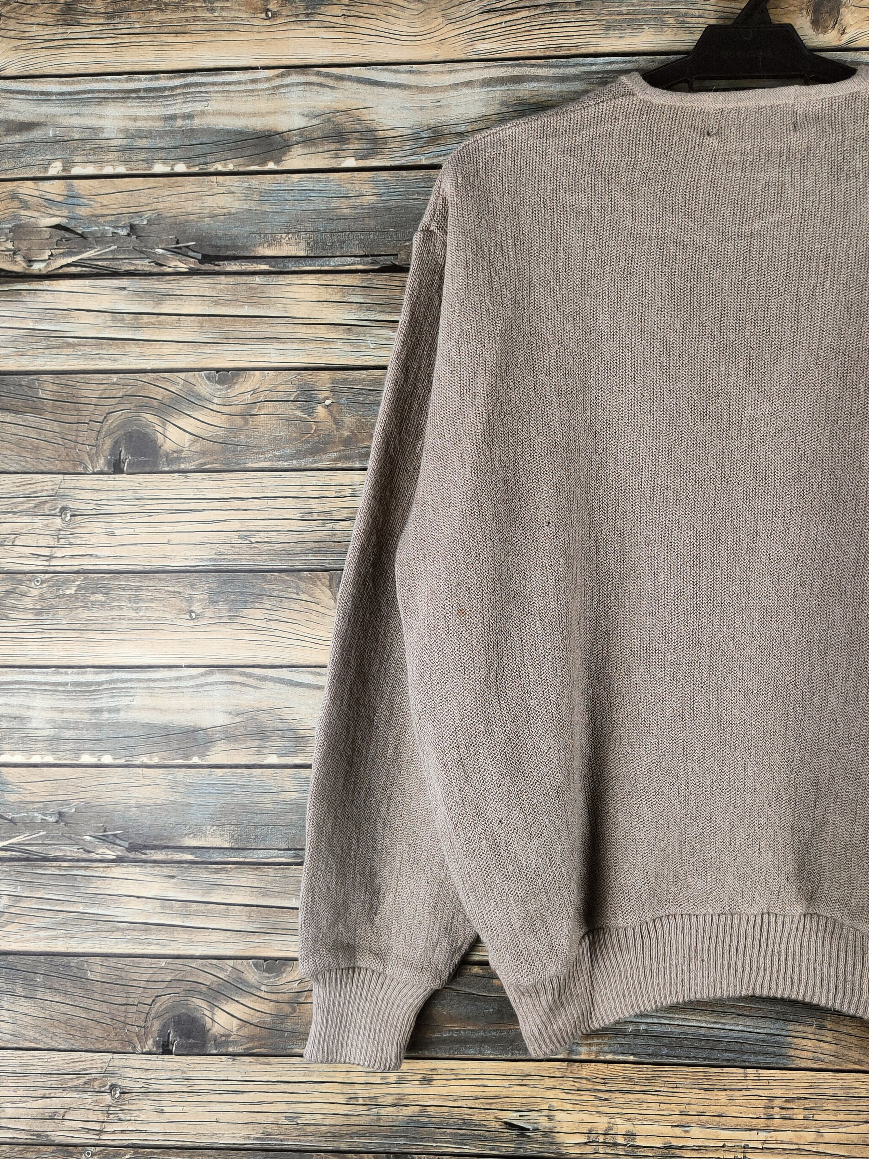 RENOWN DL Arnold Palmer-Renown Beige Knitwear Sweatshirts #46-973 Size US L / EU 52-54 / 3 - 8 Thumbnail
