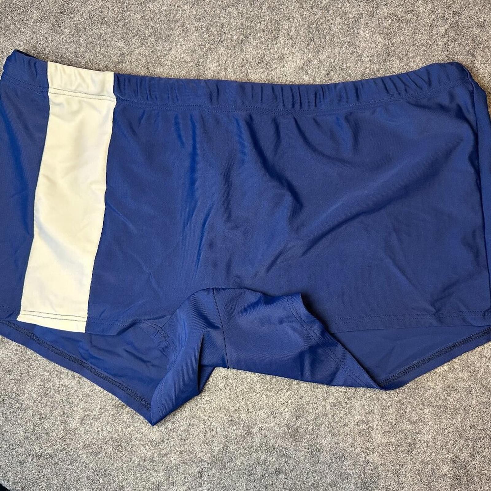 Other Go Softwear Men’s Swim Trunks – Blue/White – Fits M/L Size US 32 / EU 48 - 1 Thumbnail
