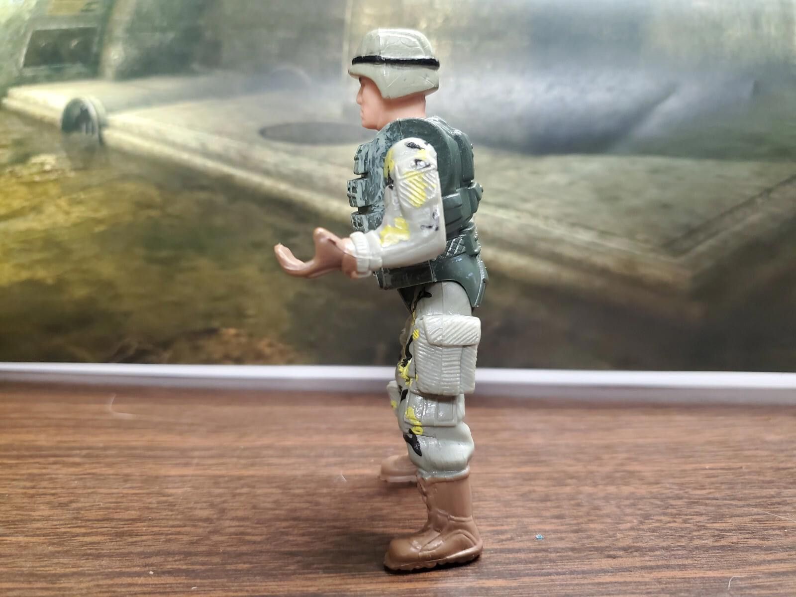Other Chap Mei Type Action Figure Army Soldier Camo 3.75” Size ONE SIZE - 2 Thumbnail