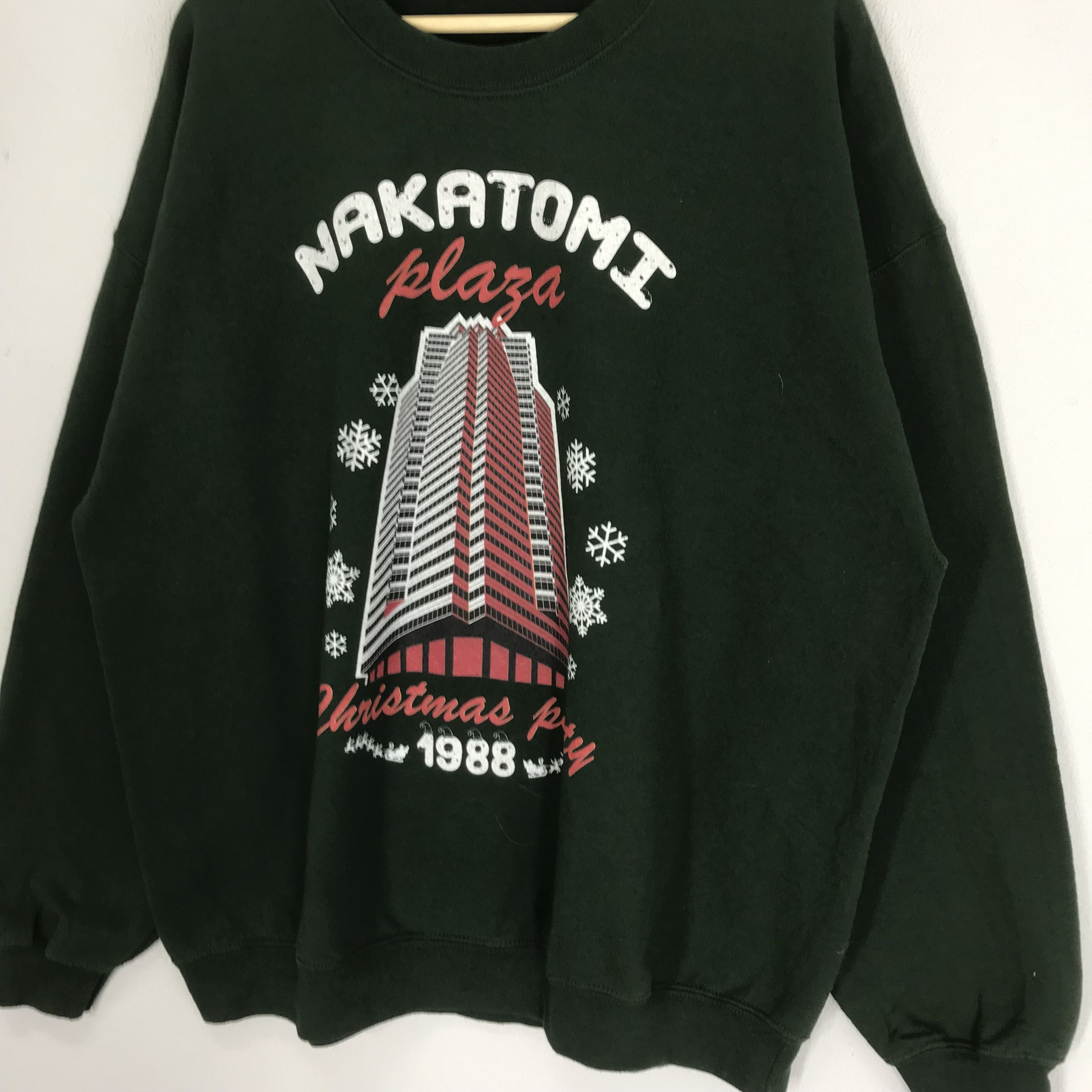 Vintage Vintage Happy Holidays Christmas Green Sweatshirts - 236 Size US XL / EU 56 / 4 - 3 Thumbnail