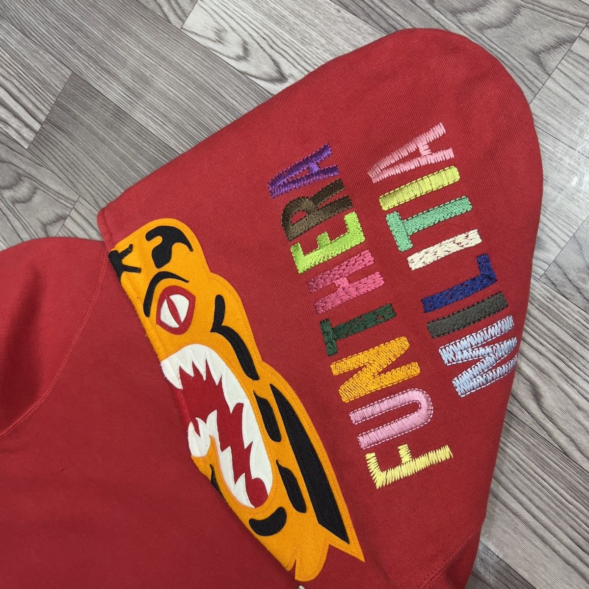 Bape Bape Tiger FUNTHERA MILITIA Full Zip Hoodie Size US L / EU 52-54 / 3 - 15 Thumbnail