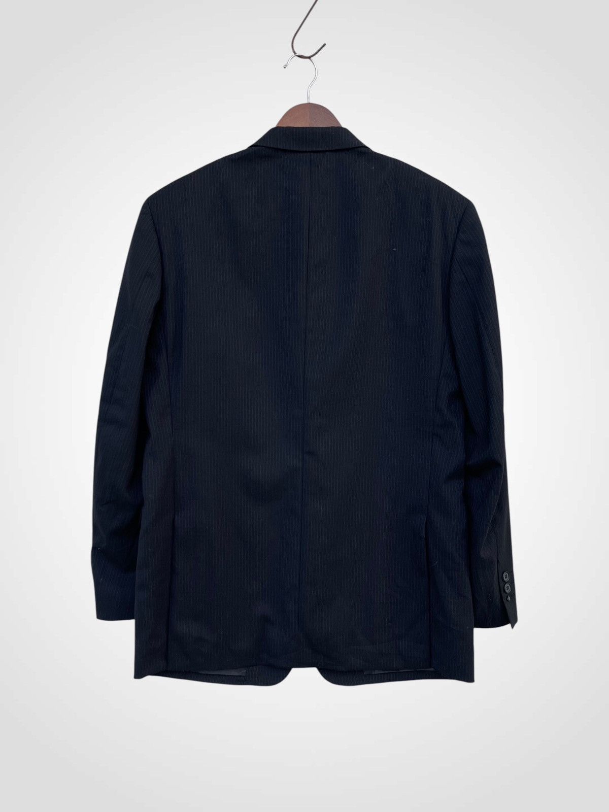 Yohji Yamamoto 🔥Vintage Yohji Yamamoto D'urban Pinstripe Blazer/Jacket Size US M / EU 48-50 / 2 - 3 Thumbnail