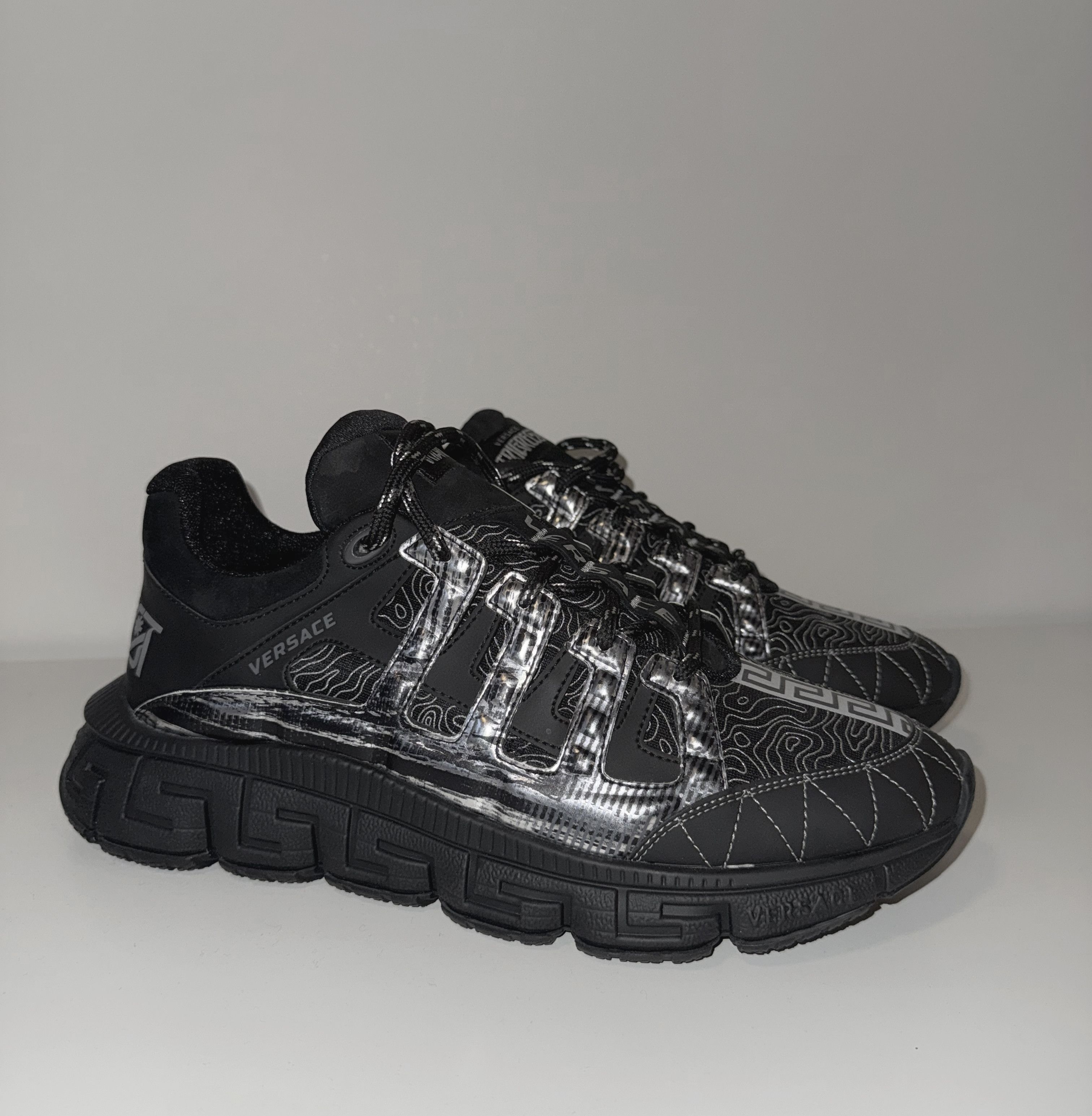 Versace Trigreca Sneakers Size US 12 / EU 45 - 1 Thumbnail