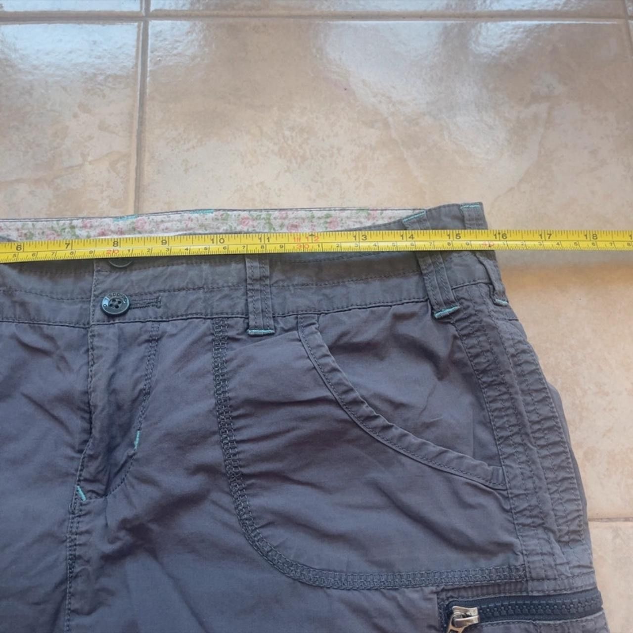 Adidas Adidas Neo Label Short Skirt Size 12 UK Grey Cotton Size 30" / US 8 / IT 44 - 4 Thumbnail