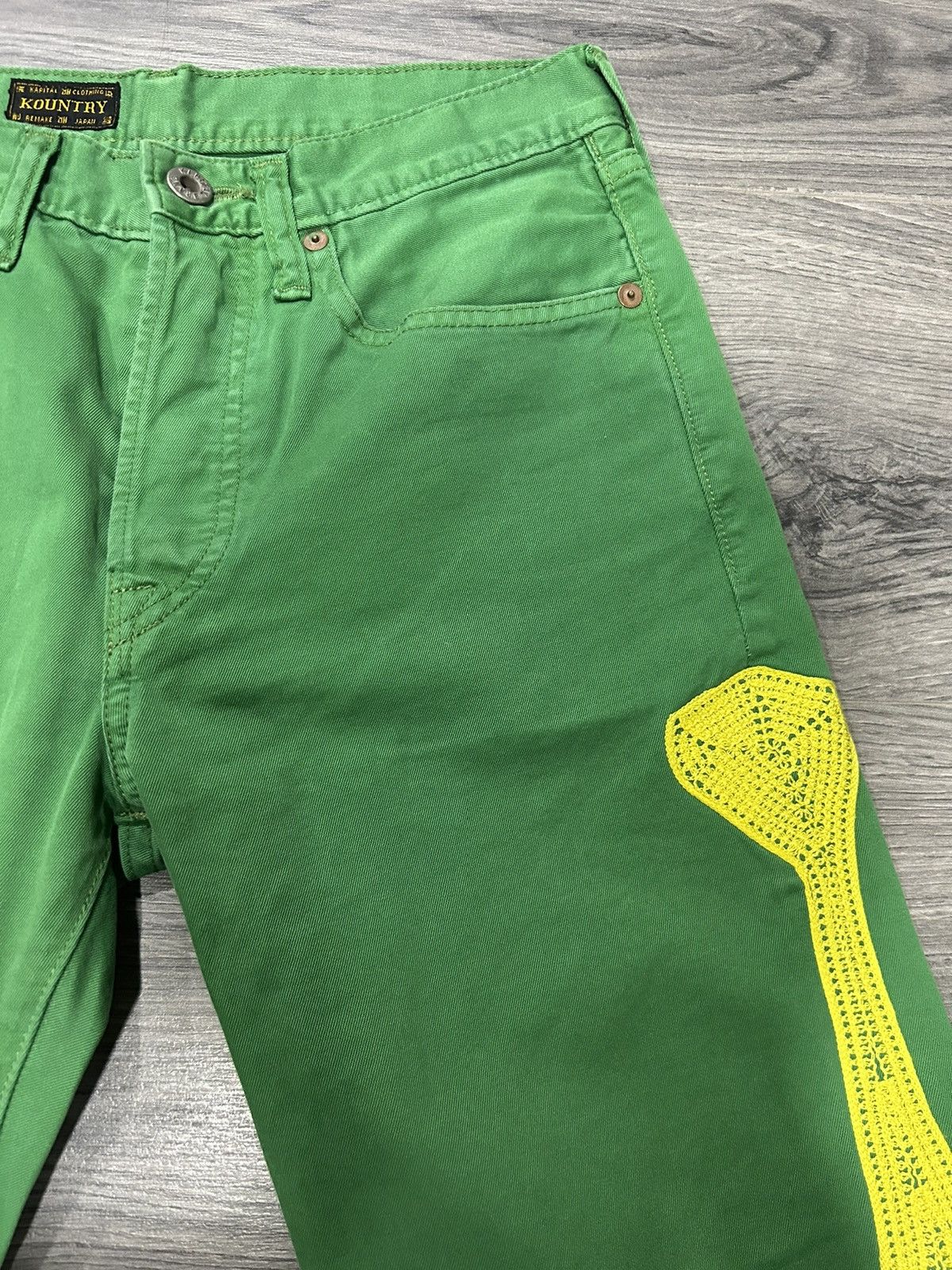Kapital Kapital Bone Pants Green Size US 30 / EU 46 - 4 Thumbnail