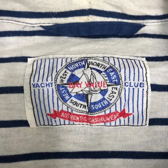 Vintage Vtg 90’ YACHT CLUB SALING Gear Blue Windbreaker Jacket Size US XL / EU 56 / 4 - 6 Thumbnail