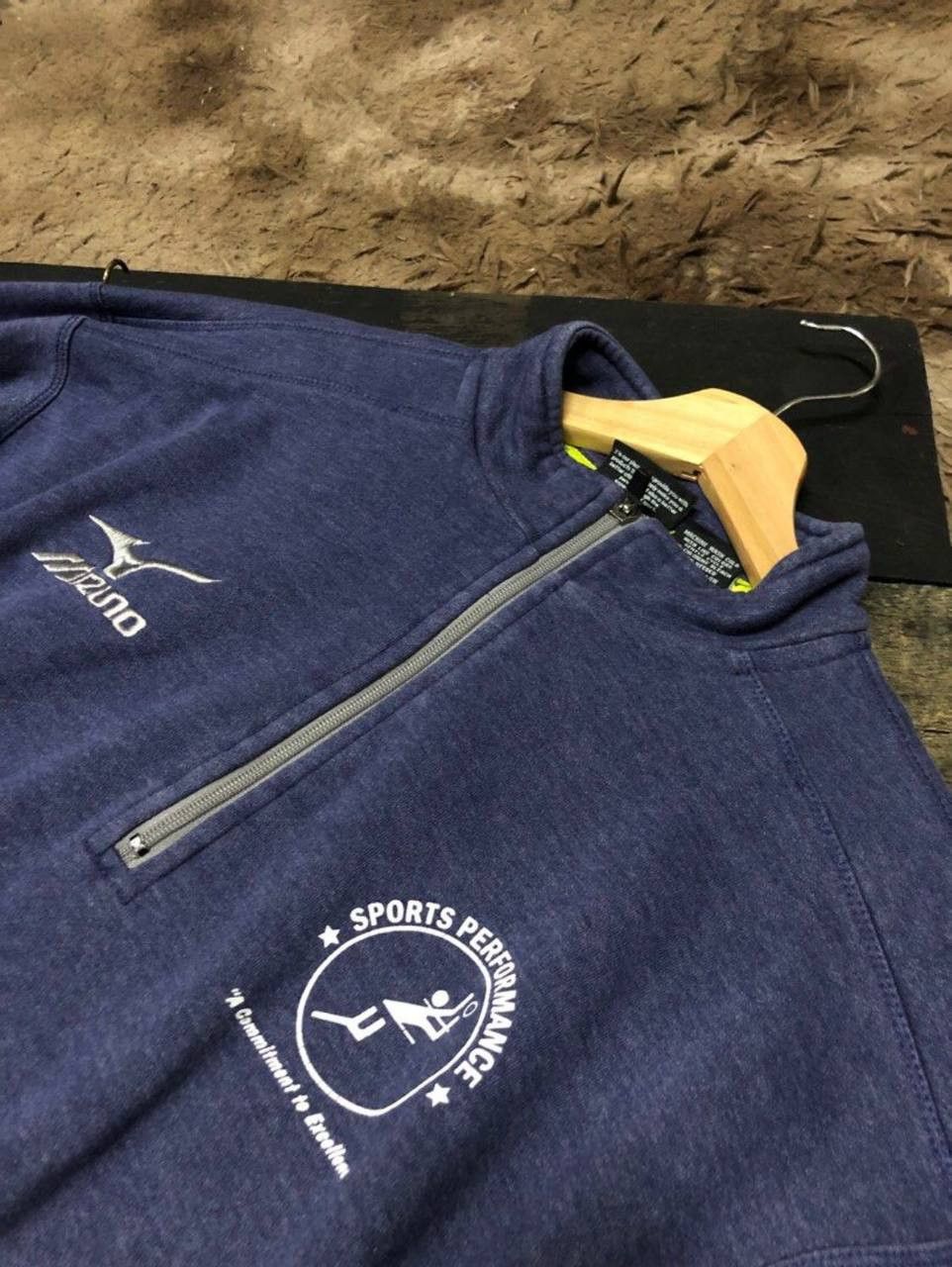 Japanese Brand × Mizuno Mizuno Half Zipper Sweatshirt Size US M / EU 48-50 / 2 - 2 Thumbnail