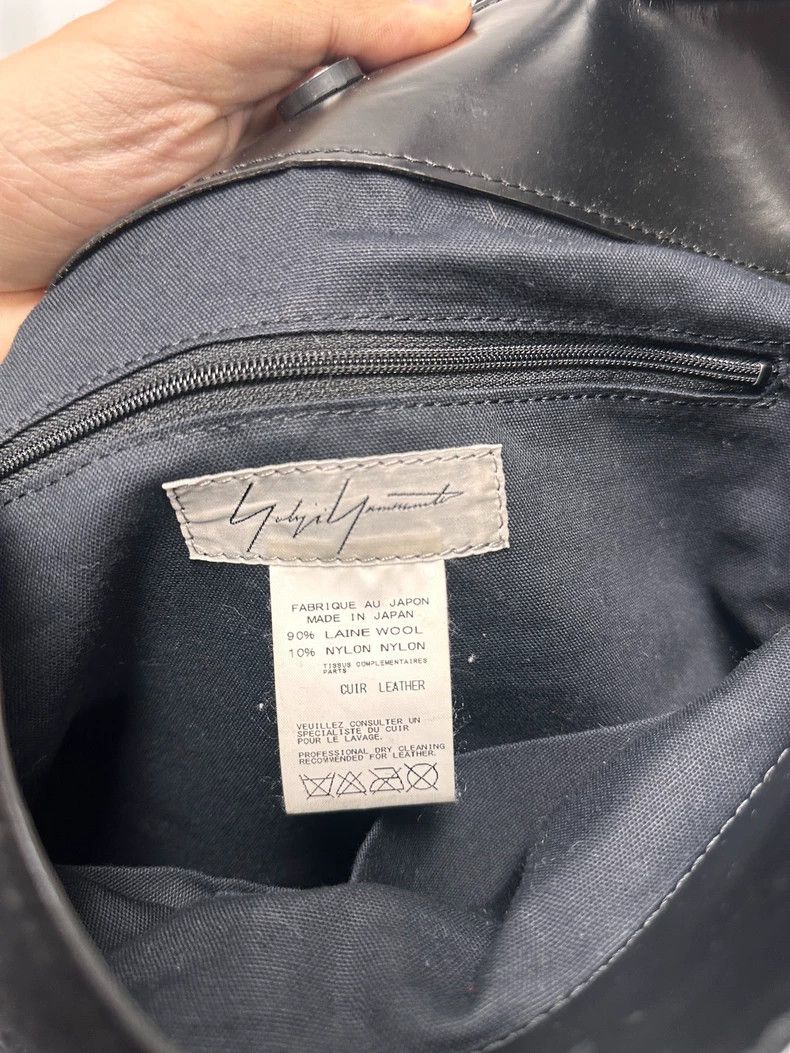 Yohji Yamamoto Yohji Yamamoto Cowhide wool tweed tote bag messenger bag 25 Size ONE SIZE - 5 Thumbnail