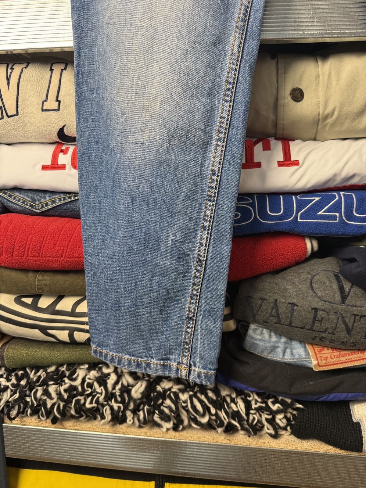 Dolce & Gabbana 2000s Dolce Gabbana Washed Jeans Arhive Y2K Size US 34 / EU 50 - 9 Thumbnail