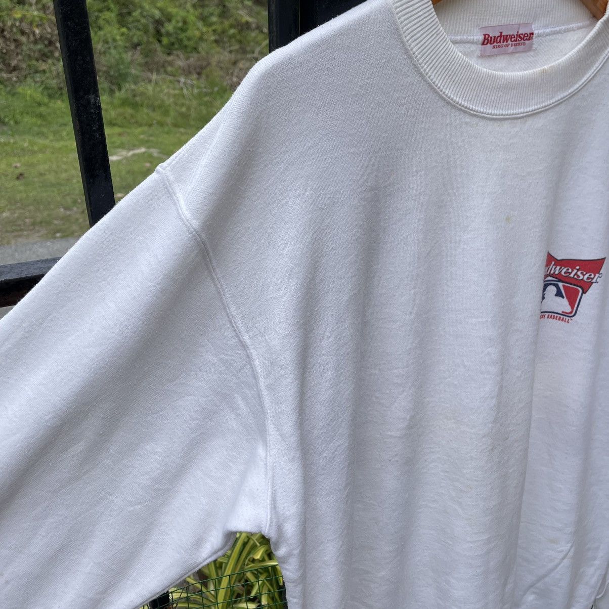 Budweiser 🔥Vintage Budweiser X MLB American Sports Crewneck Sweatshirt Size US M / EU 48-50 / 2 - 8 Thumbnail