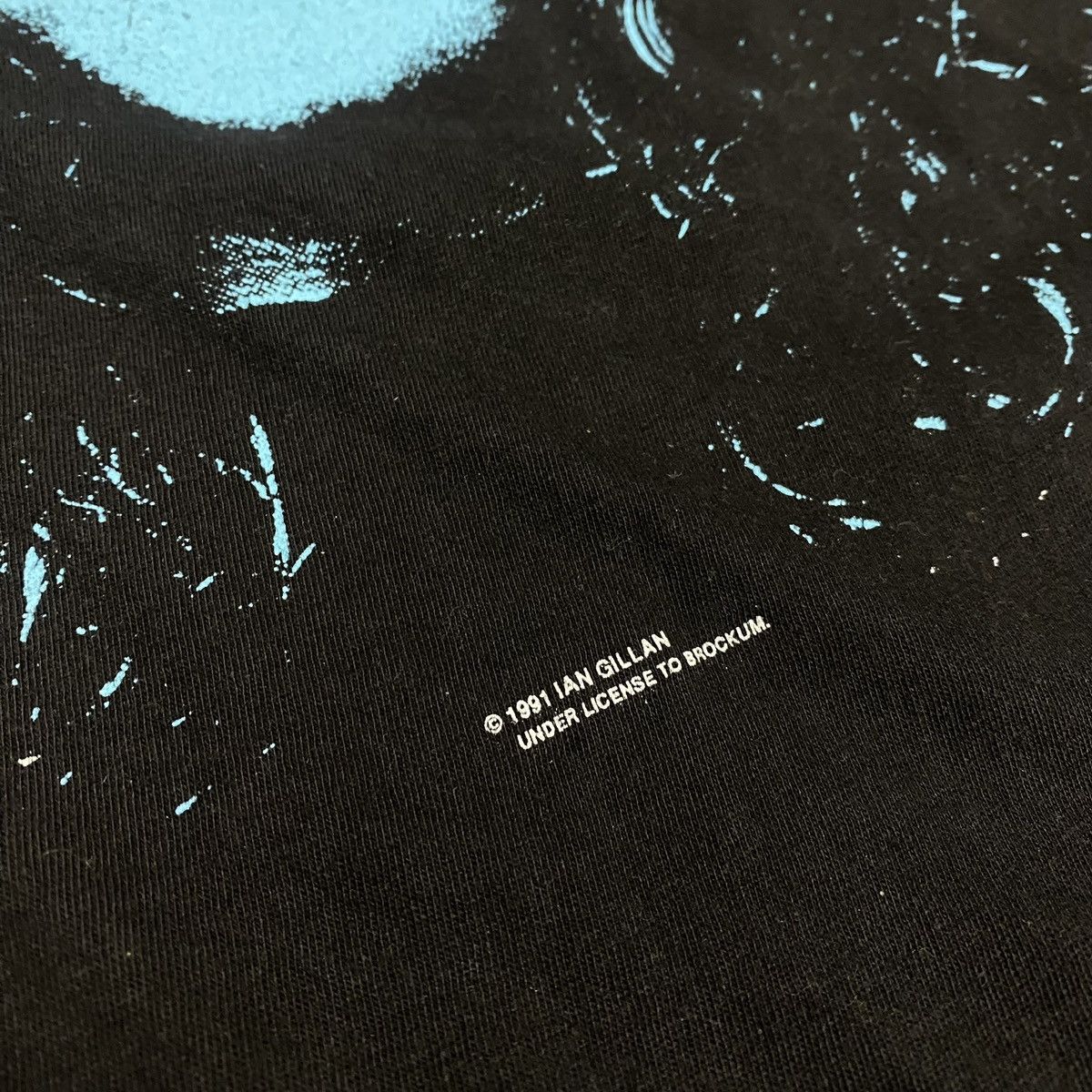 Band Tees × Brockum × Vintage 1991 Ian Gillan Toolbox Tour Tee Size US XL / EU 56 / 4 - 3 Thumbnail