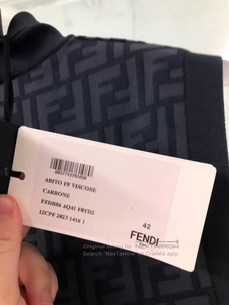 Fendi Fendi All-Print Dress Size S / US 4 / IT 40 - 5 Thumbnail
