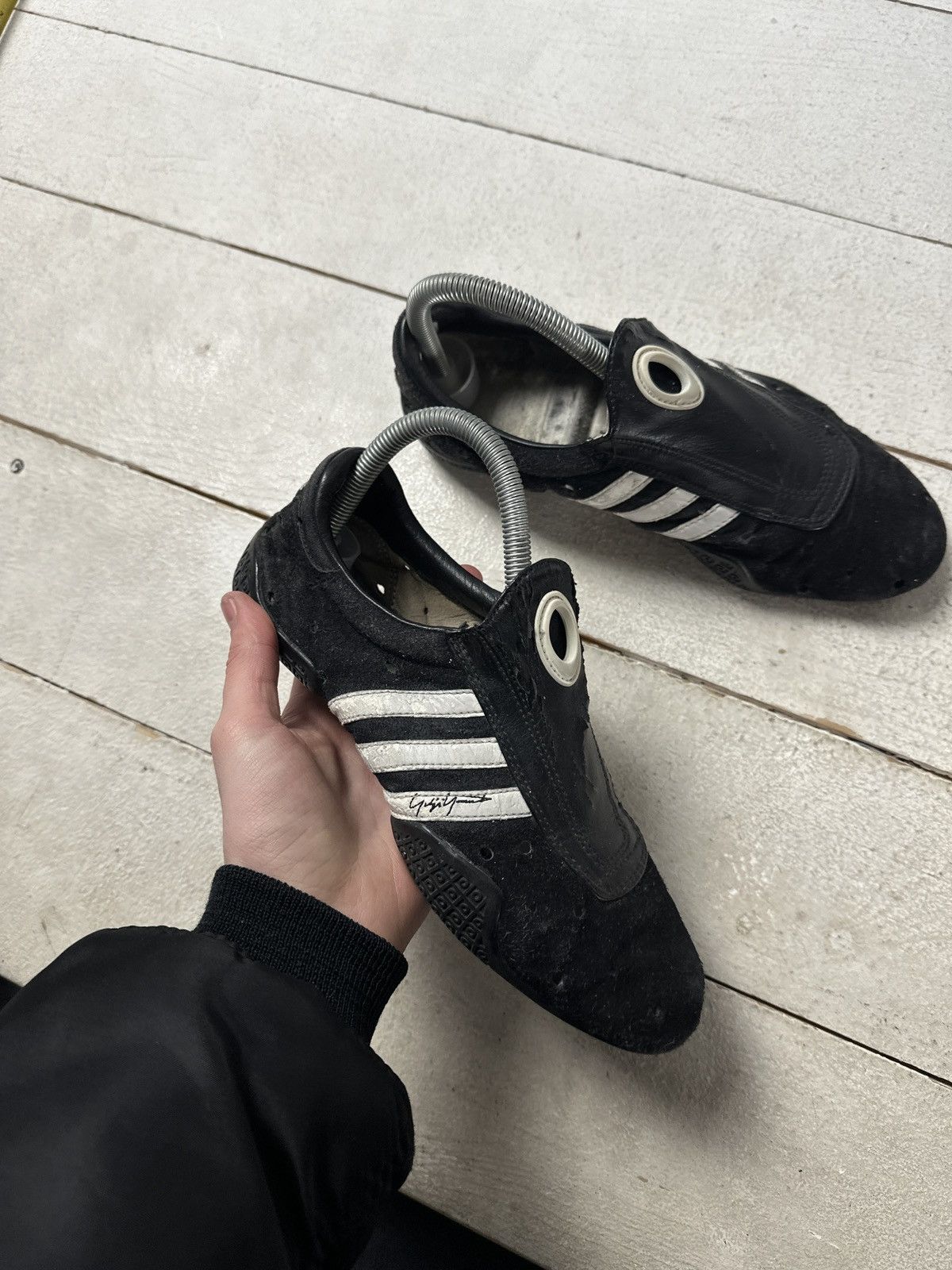 Adidas × Y's 🚨 ADIDAS YOHJI YAMAMOTO Y-3 SS2002 ARCHIVE SHOES UNISEX Size US 7 / IT 37 - 2 Thumbnail