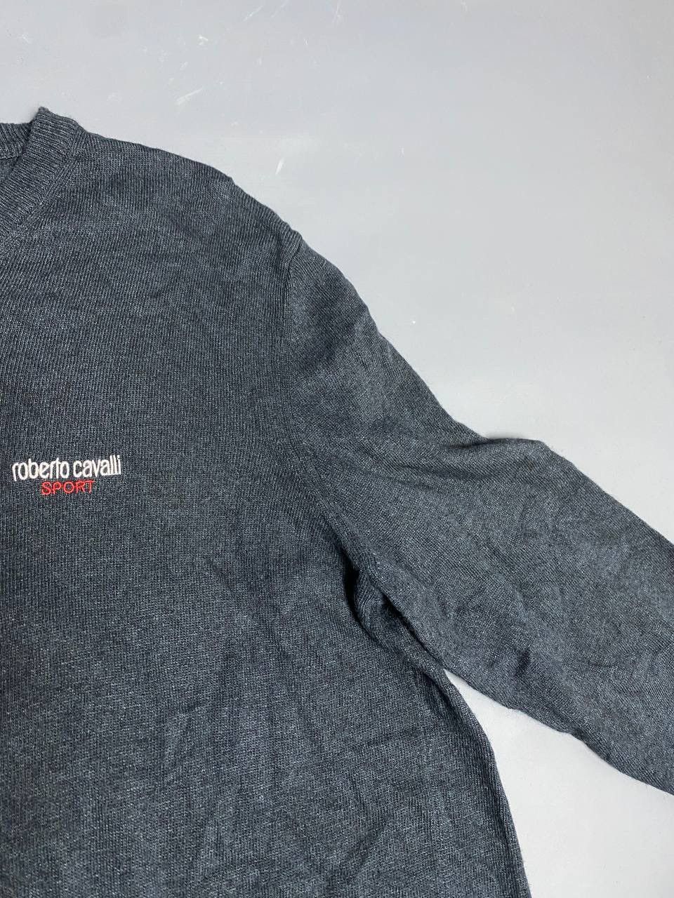 Roberto Cavalli Roberto Cavalli Sport Gray Angora Wool Blend Sweater Size XL Size US XL / EU 56 / 4 - 7 Thumbnail