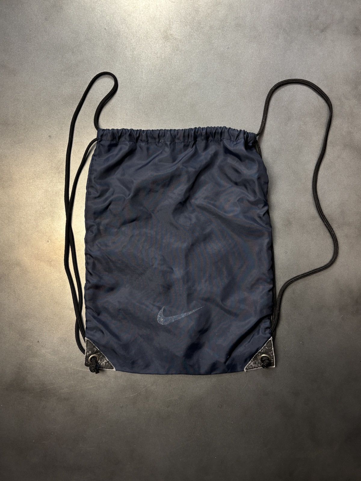 Nike × Vintage Vintage Nike Bag Drawstring Bag Knapsack 1990s 2000s Swoosh Size ONE SIZE - 7 Thumbnail