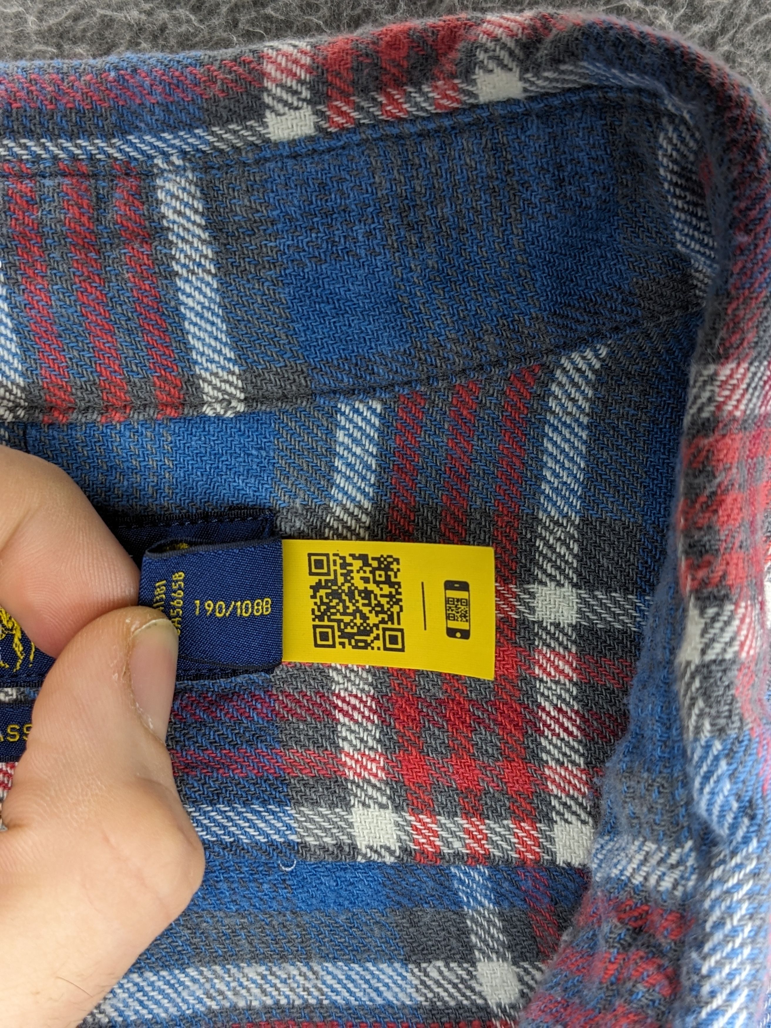 Polo Ralph Lauren Polo Ralph Lauren Flannel Plaid Shirt Classic Fit 2XL Size US XXL / EU 58 / 5 - 7 Thumbnail