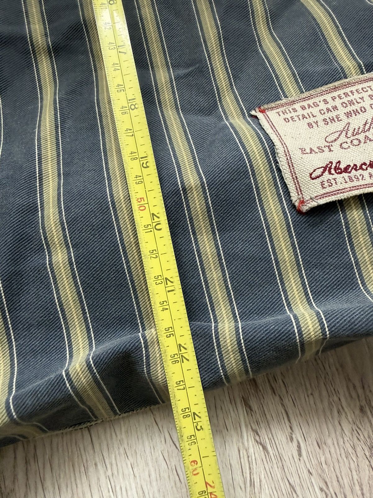 Abercrombie & Fitch Abercrombie & Fitch East Coast Vintage StripedTote Bag Size ONE SIZE - 12 Thumbnail
