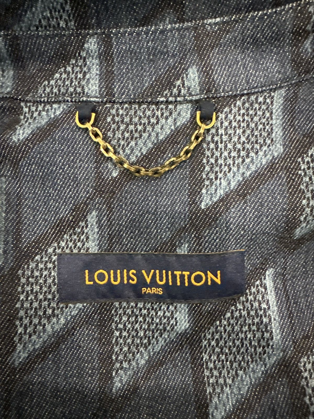 Louis Vuitton Louis Vuitton Casual Denim Shirt Size US XS / EU 42 / 0 - 6 Thumbnail