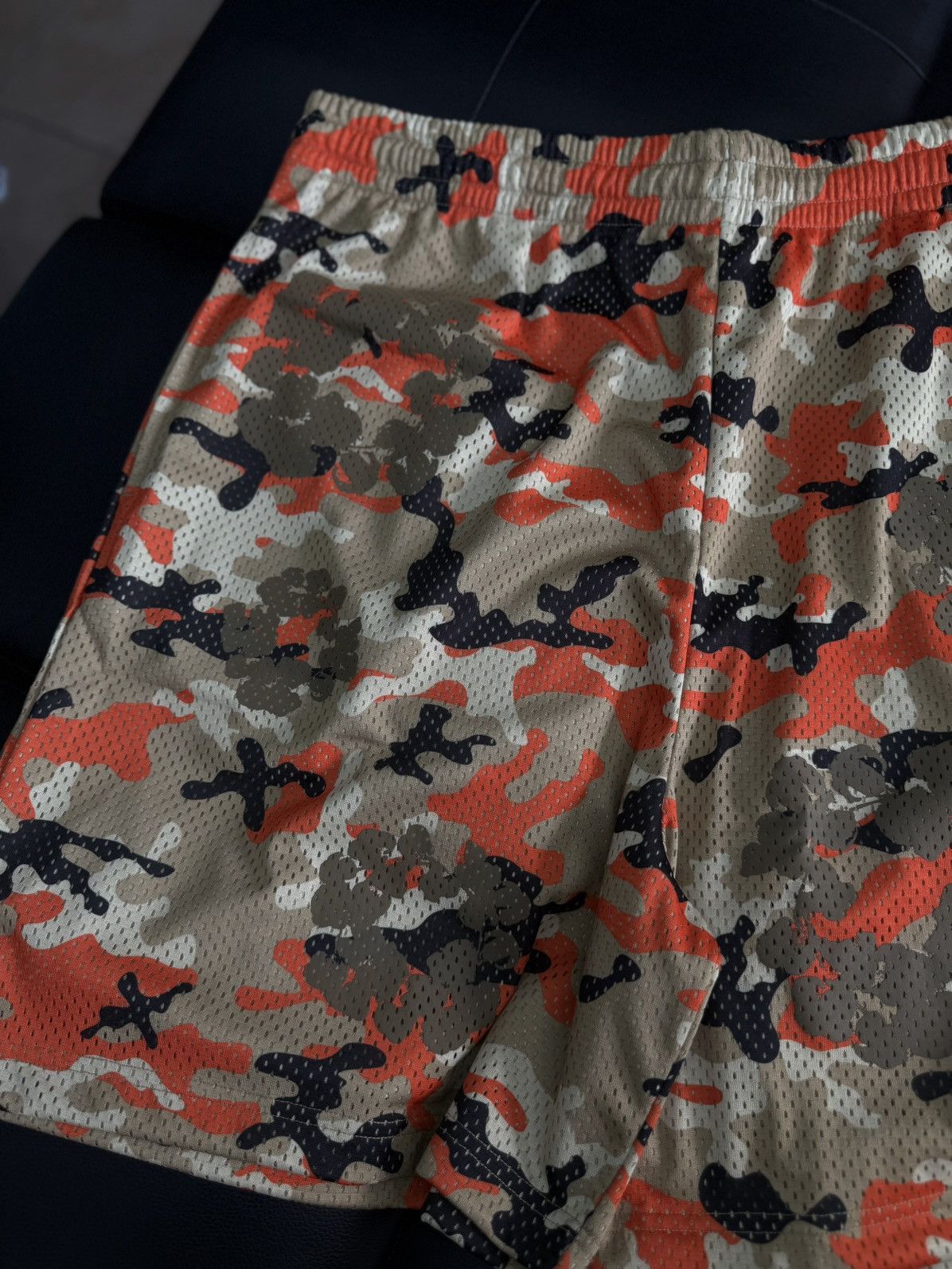 DENIM TEARS Denim Tears Mesh Summer Shorts Tan/Orange Size XXL (NEW) Size US 38 / EU 54 - 4 Thumbnail