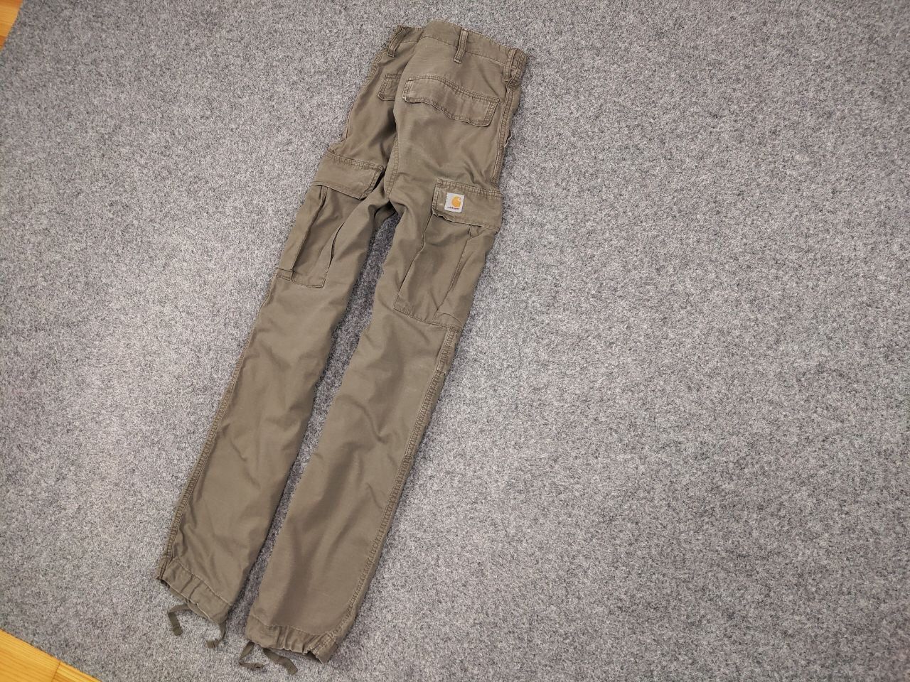 Carhartt Vintage 90's Carhartt Ripstop Faded Cargo Pants Travis Style Size US 32 / EU 48 - 3 Thumbnail