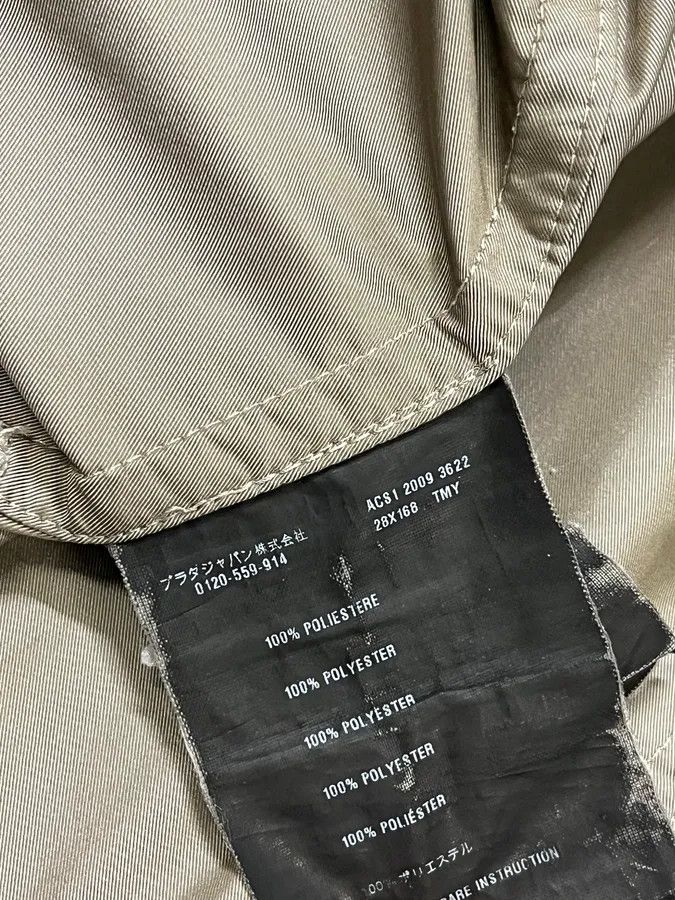 Prada AW2009 Prada Grey Buttoned Classy Trench Coat Size US XS / EU 42 / 0 - 9 Thumbnail