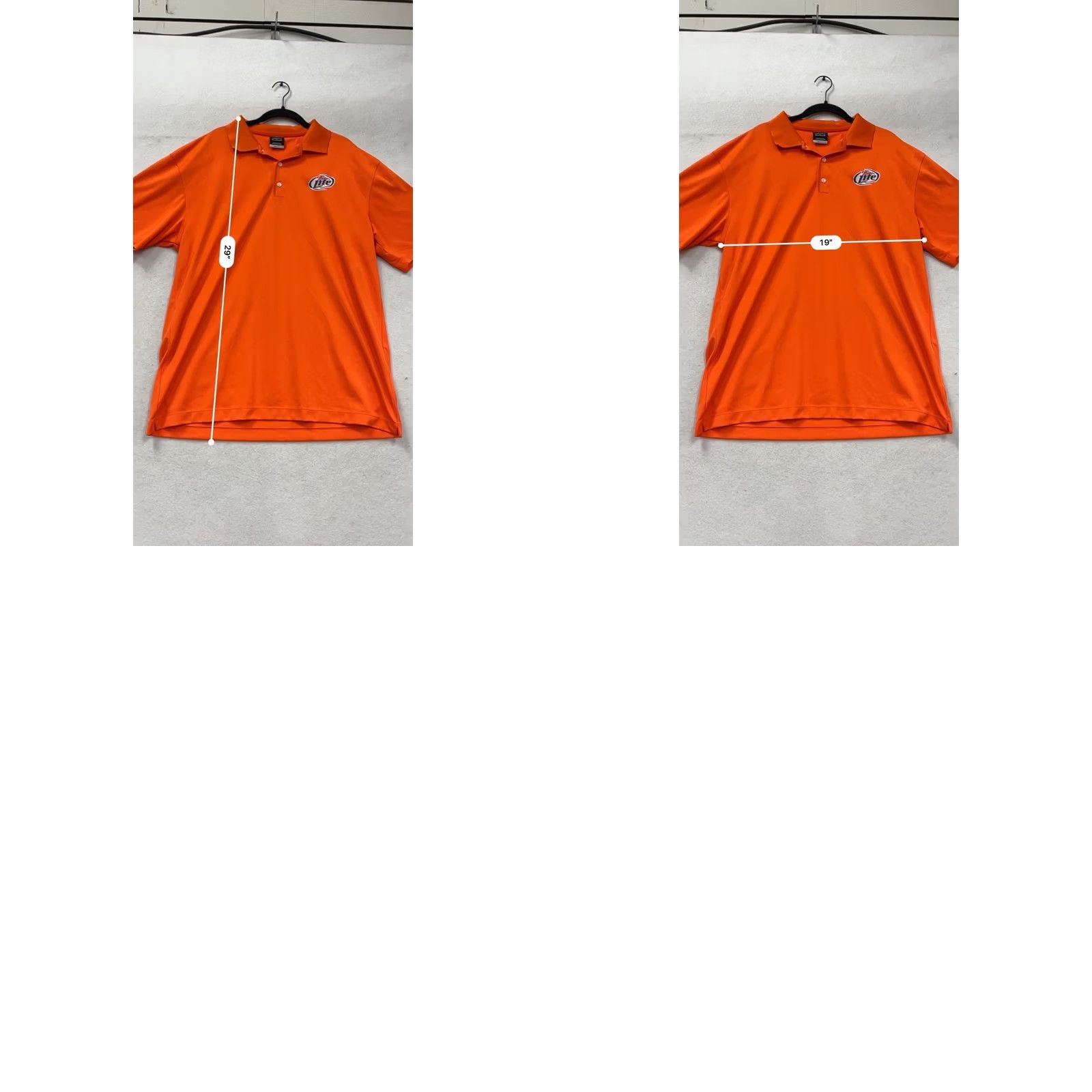 Nike Nike Golf Polo Shirt XL Dri-Fit Orange Logo - #426A Size US XL / EU 56 / 4 - 8 Thumbnail
