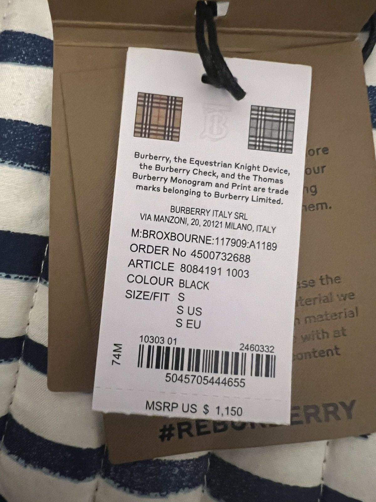 Burberry Burberry SS24 Black Vest Size US S / EU 44-46 / 1 - 5 Thumbnail