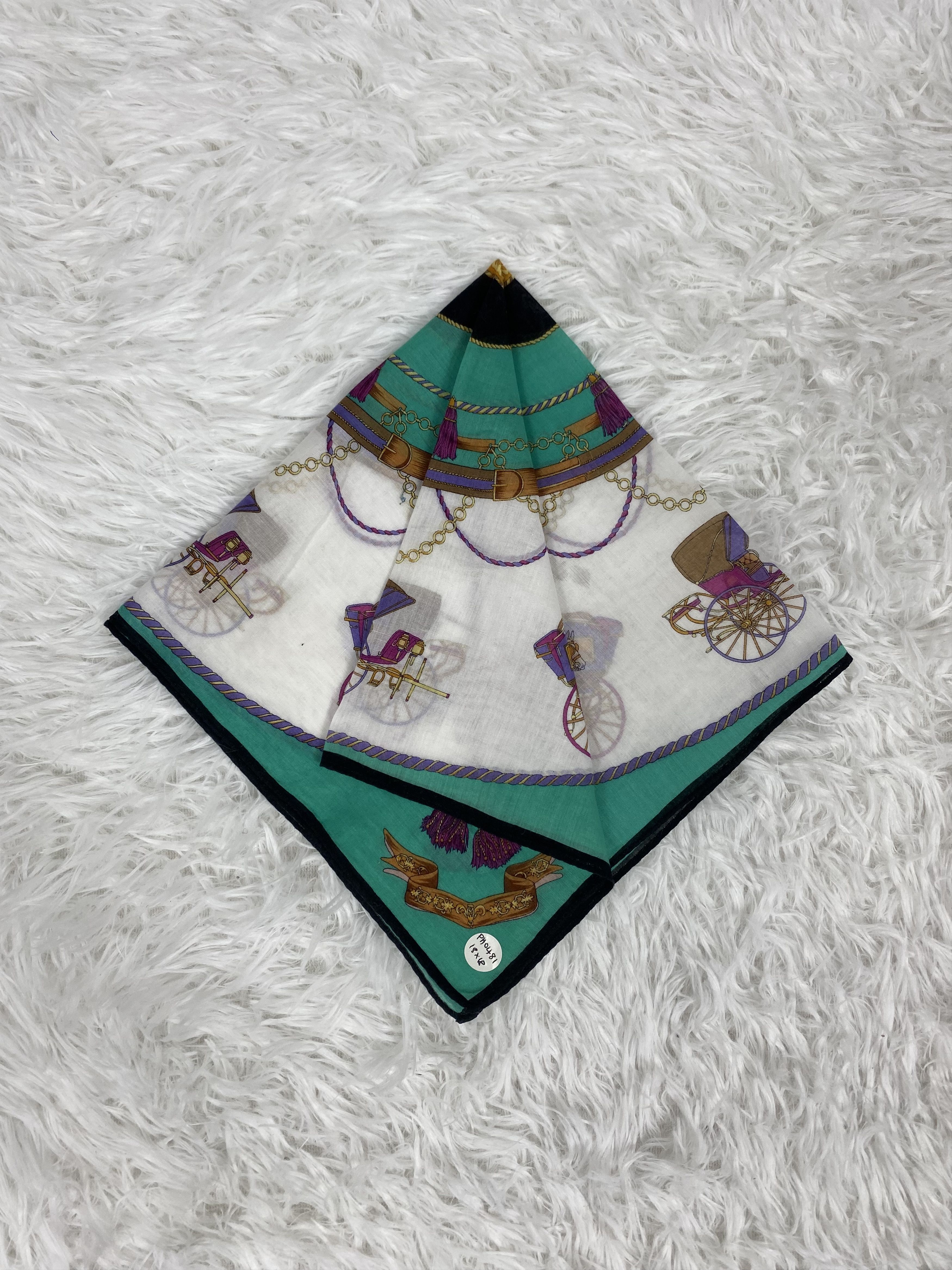 Celine Vintage Celine Handkerchief Neckerchief PH0481 Size ONE SIZE - 1 Thumbnail