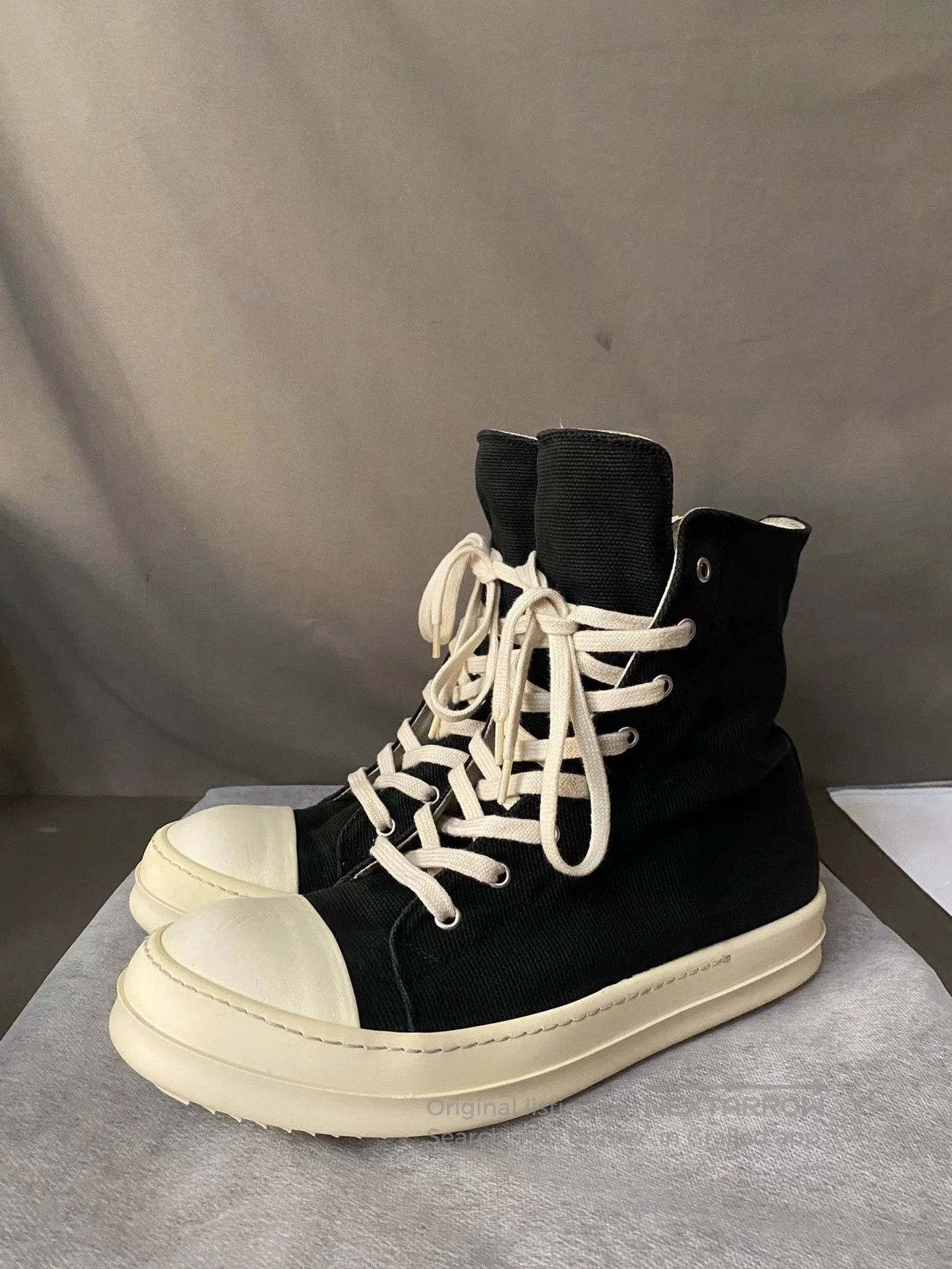 Rick Owens rick owens high-top sneakers size 41.5. Size US 8.5 / EU 41-42 - 1 Thumbnail