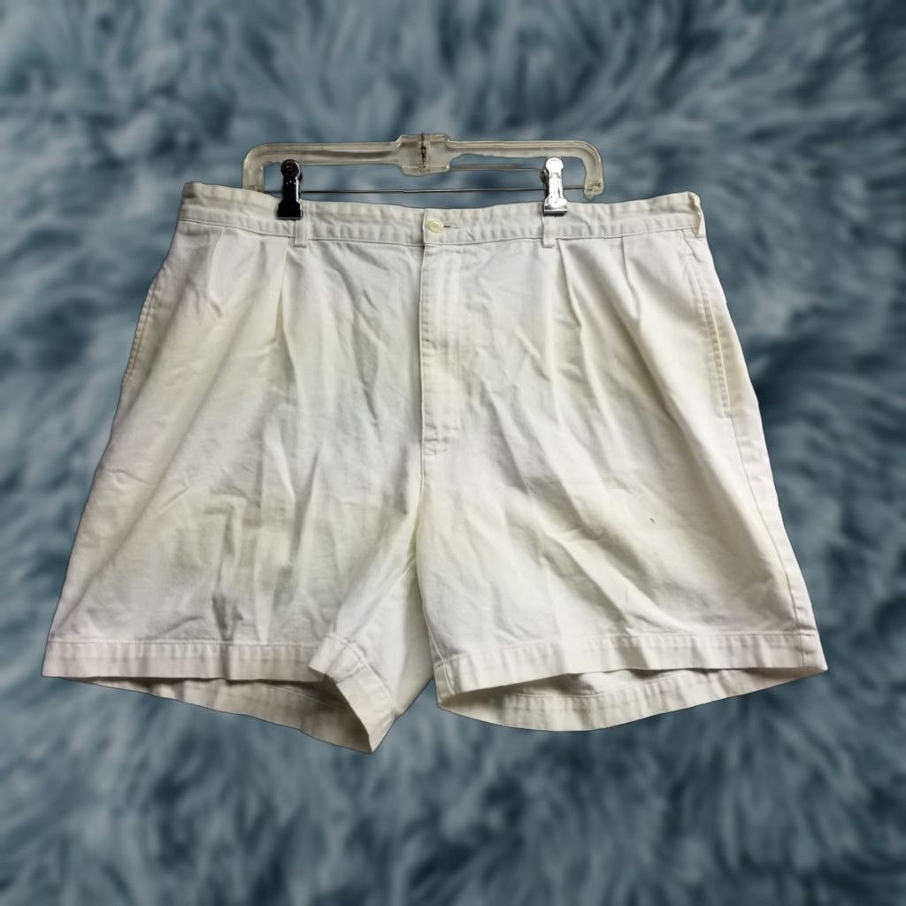 Polo Ralph Lauren Polo Ralph Lauren White Chino Shorts Men's Size 40 Casual Logo 40 White Han... (Oops) Size US L / EU 52-54 / 3 - 1 Thumbnail