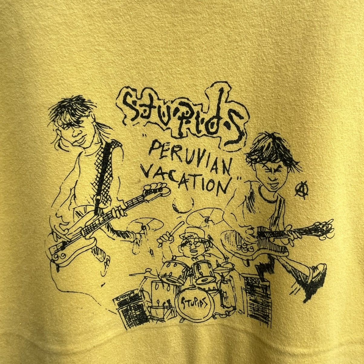 Band Tees Vintage 90s THE STUPIDS band hardcore punk skate Size US M / EU 48-50 / 2 - 3 Thumbnail