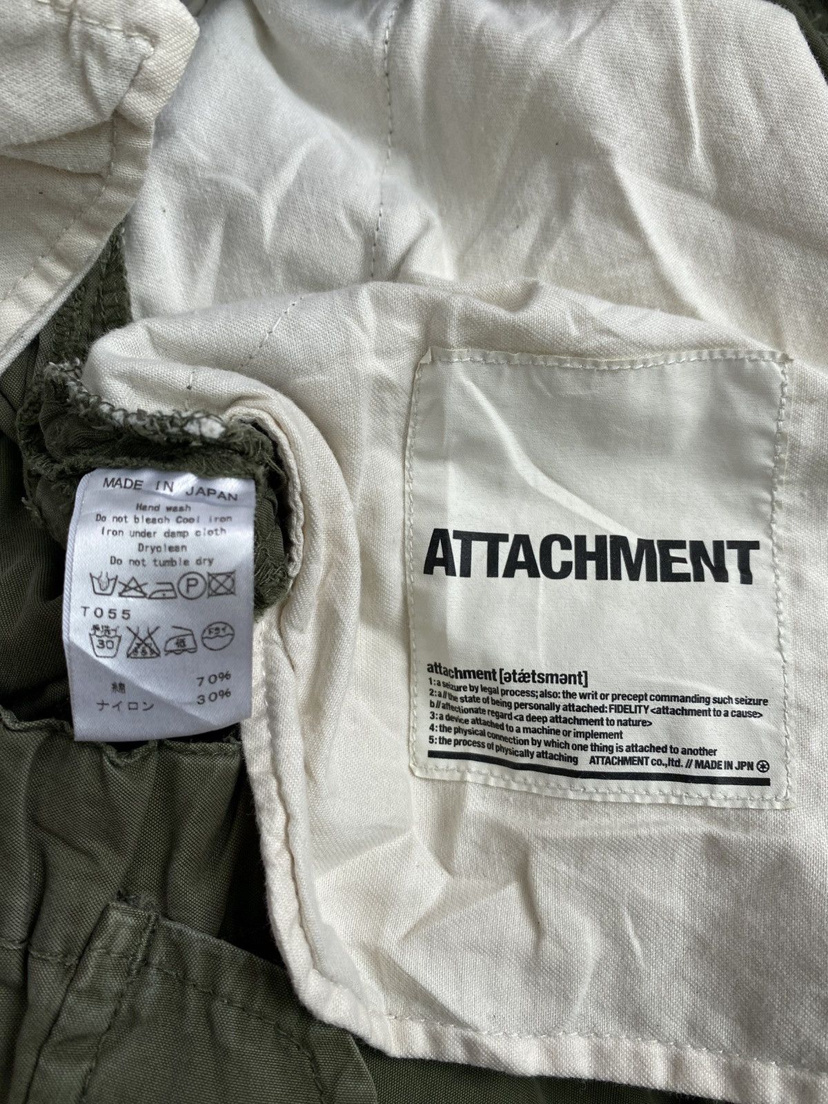 Attachment 2000’s Attachment Fatigue Cargo Military Pants Size US 28 / EU 44 - 2 Thumbnail