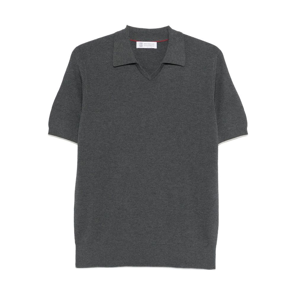 Brunello Cucinelli Brunello Cucinelli GREY T-Shirts & Vests - T-Shirts Size US M / EU 48-50 / 2 - 1 Thumbnail