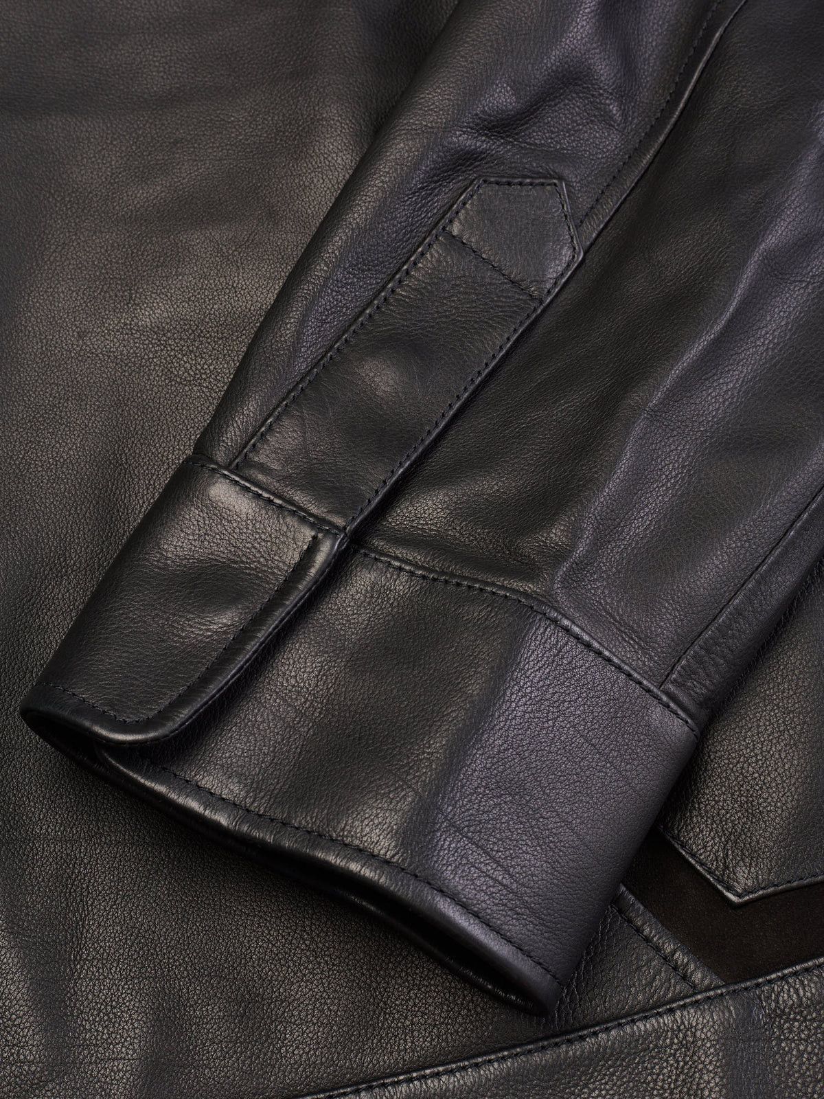 Berluti BERLUTI Paris Black Napa leather Calfskin Leather Jacket Size US M / EU 48-50 / 2 - 9 Thumbnail