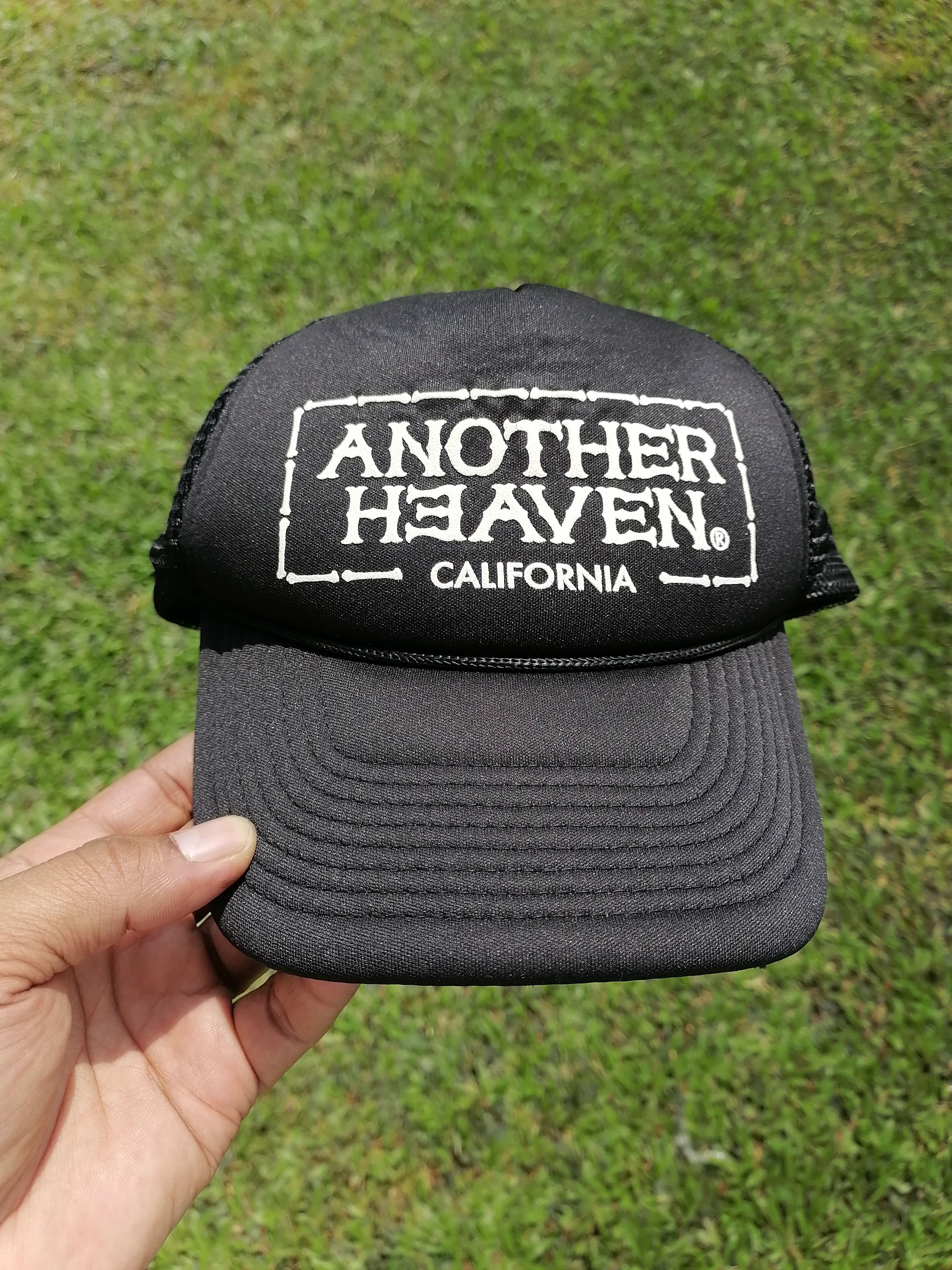 Other Another Heaven California Hand Printed Trucker Snapback Cap Size ONE SIZE - 2 Thumbnail