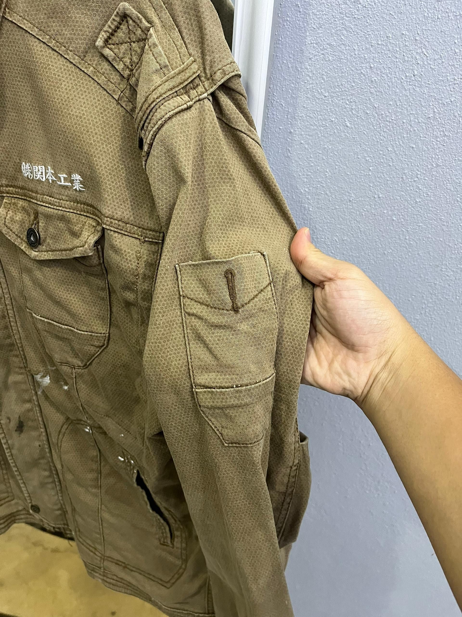 Japanese Brand I’Z Frontier Japanese Workwear Jacket w/ Hidden Hood Size US L / EU 52-54 / 3 - 7 Thumbnail