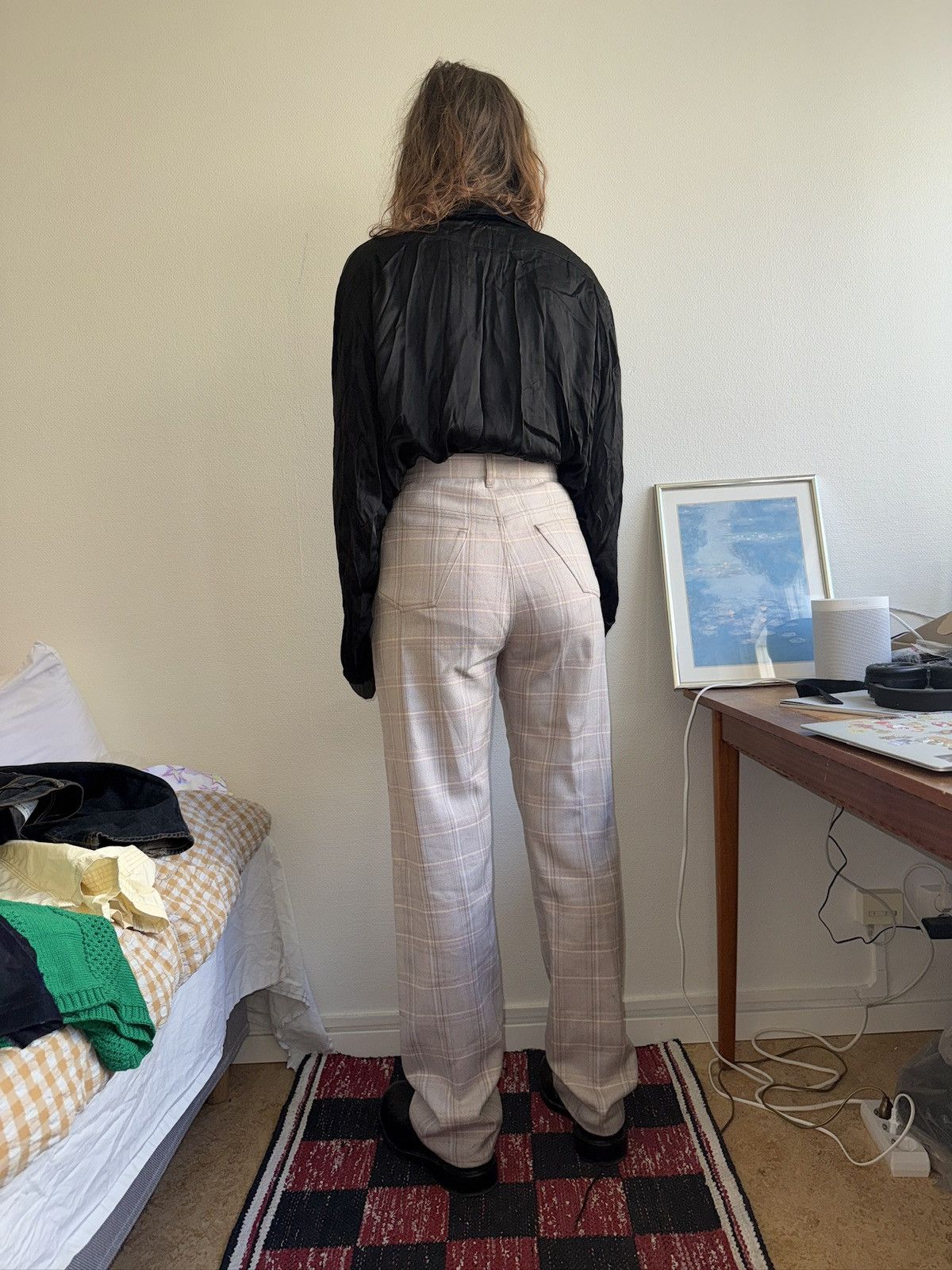 Acne Studios Acne Studios “Panger Check” trousers — AW25 sample Size US 29 - 4 Thumbnail