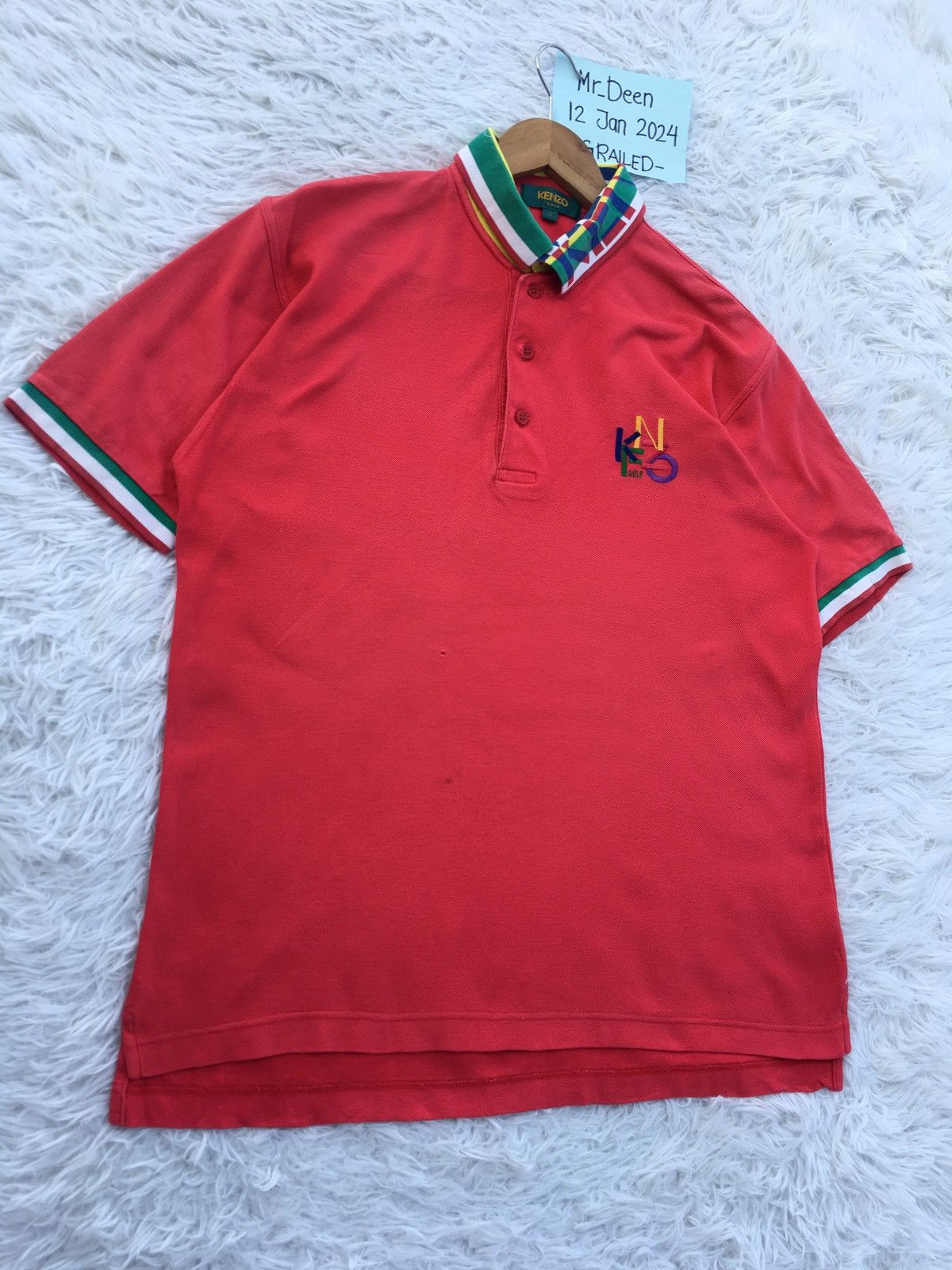 Kenzo Rare Vintage KENZO Golf Polo Tshirt Size US L / EU 52-54 / 3 - 2 Thumbnail