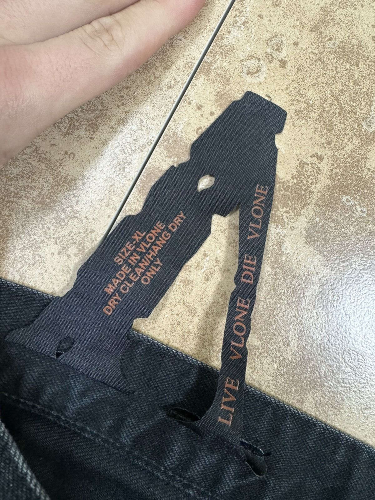 Vlone Vlone Black Scab Runway Denim Size US 32 / EU 48 - 10 Thumbnail