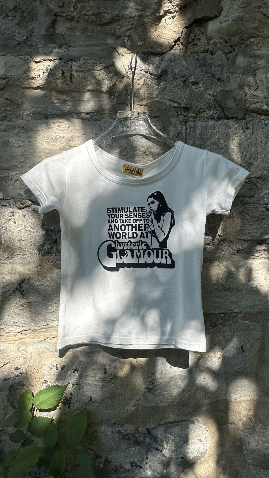 Hysteric Glamour Hysteric Glamour Crop Tee Size ONE SIZE - 1 Thumbnail