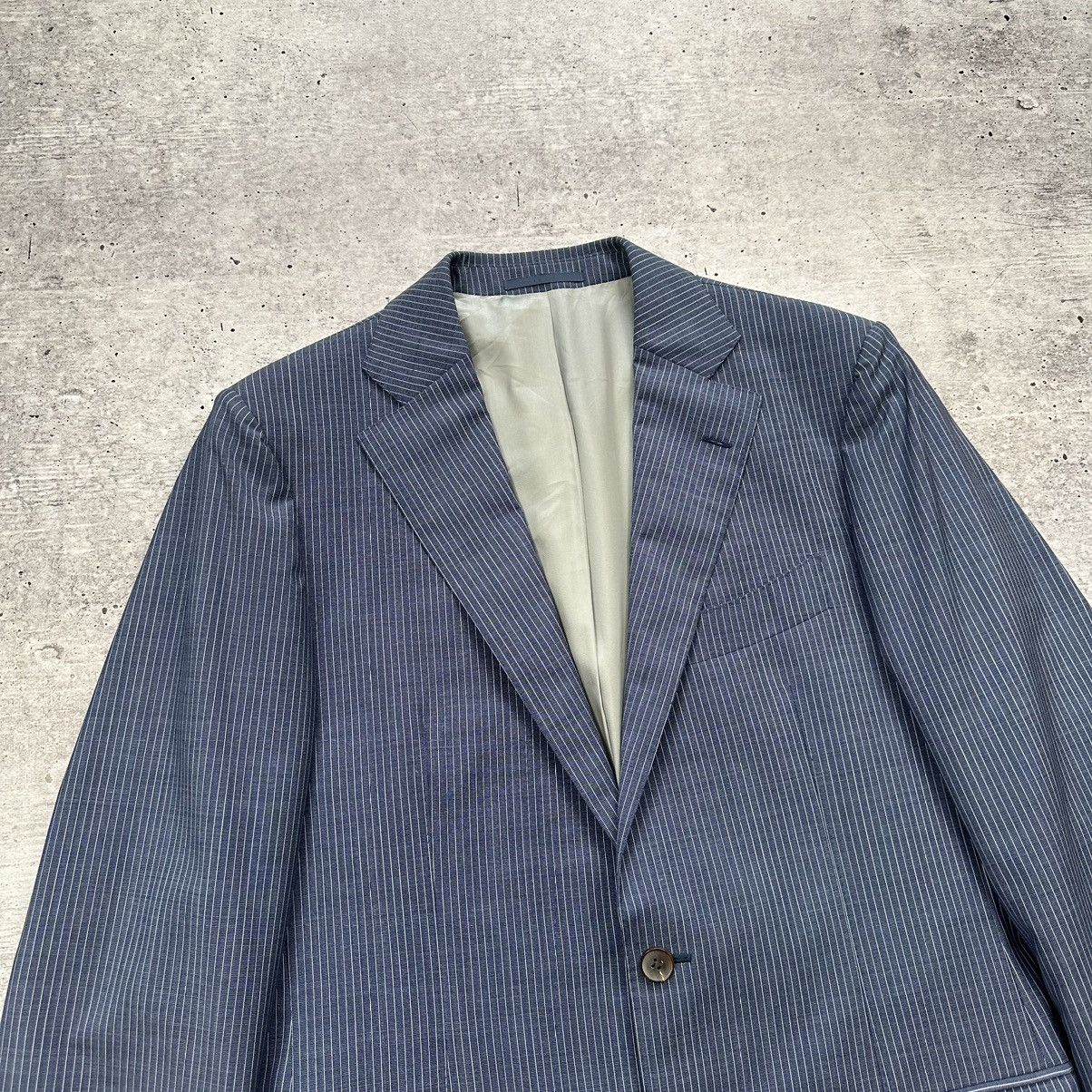 Other SUITSUPPLY Guanello Blazer Stripe Wool Mohair Lined Size 40R - 2 Thumbnail
