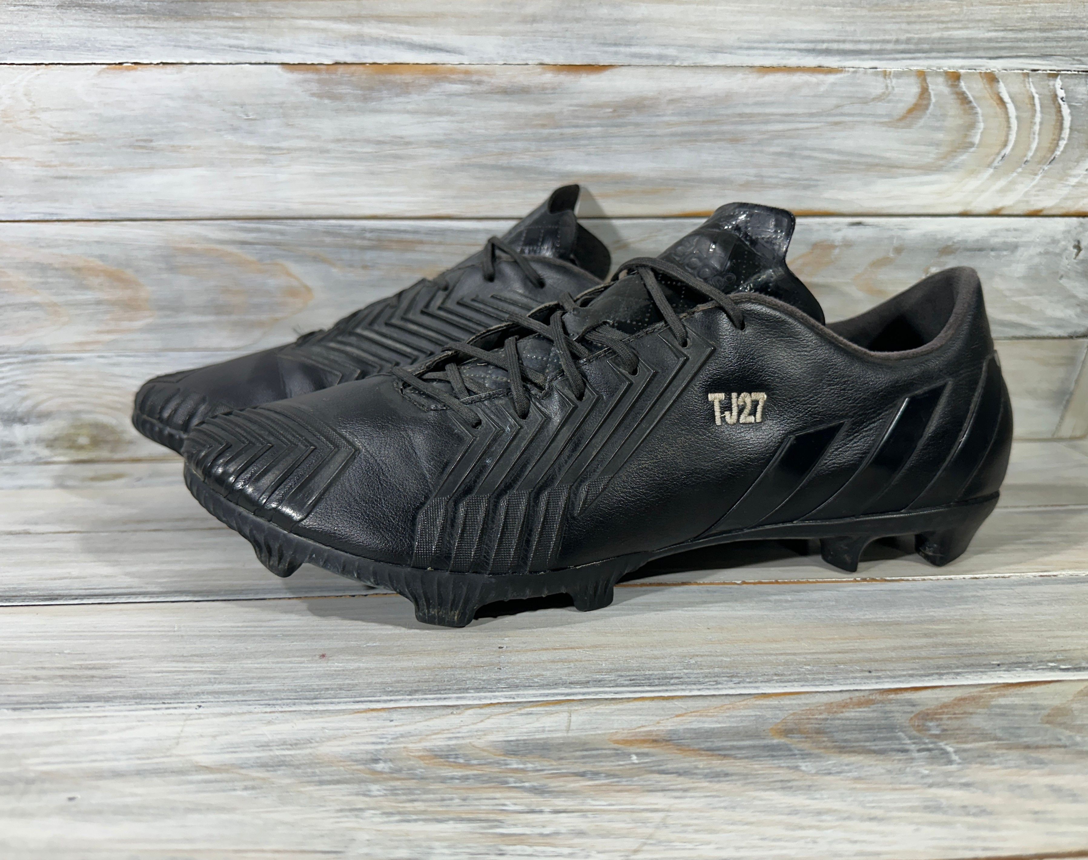 Adidas Adidas Predator Instinct Black Pack FG Football Cleats Boots Size US 10.5 / EU 43-44 - 5 Thumbnail