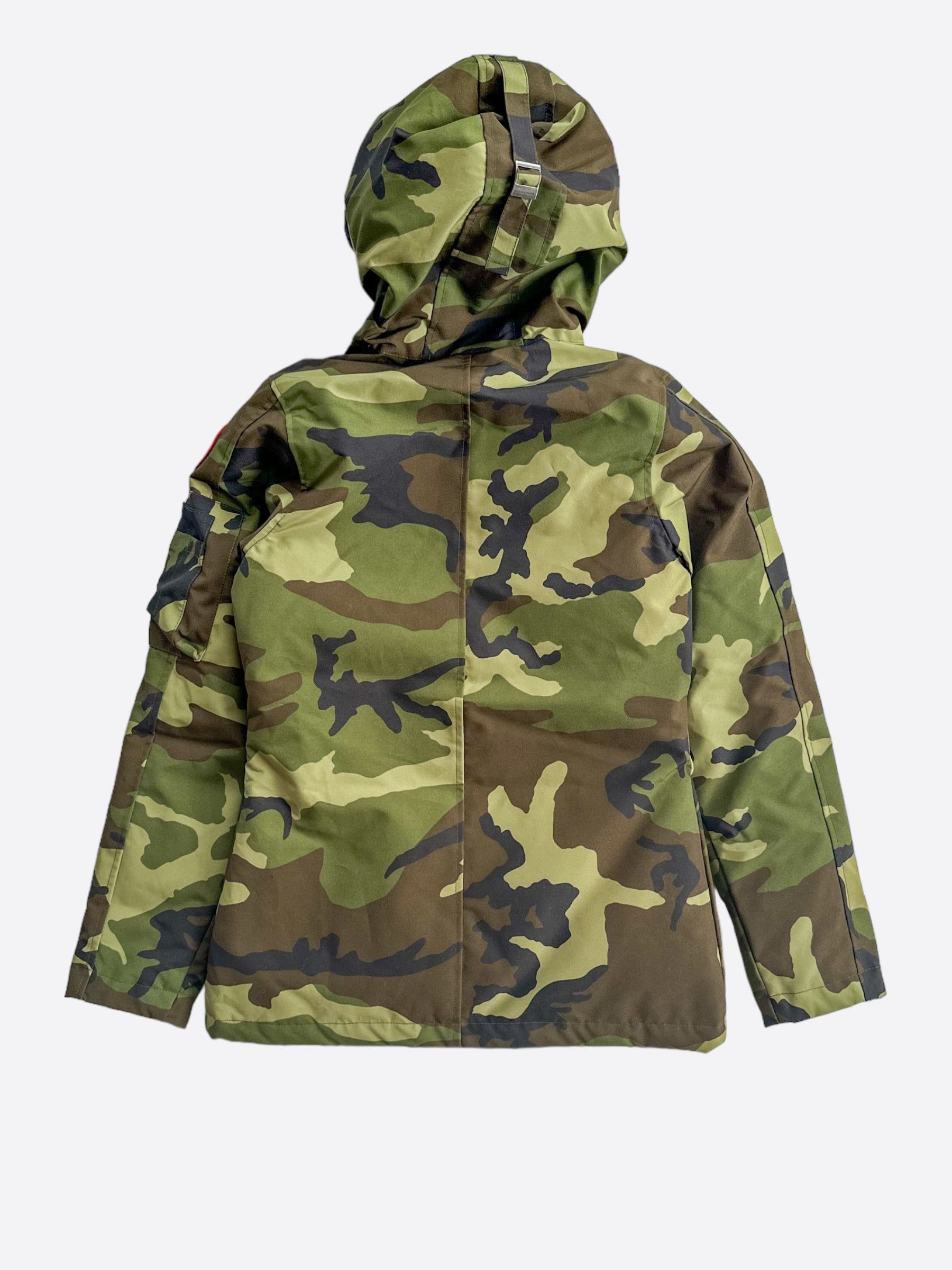 Canada Goose Canada Goose Green Camouflage Montebello Women's Jacket Size XS / US 0-2 / IT 36-38 - 2 Thumbnail