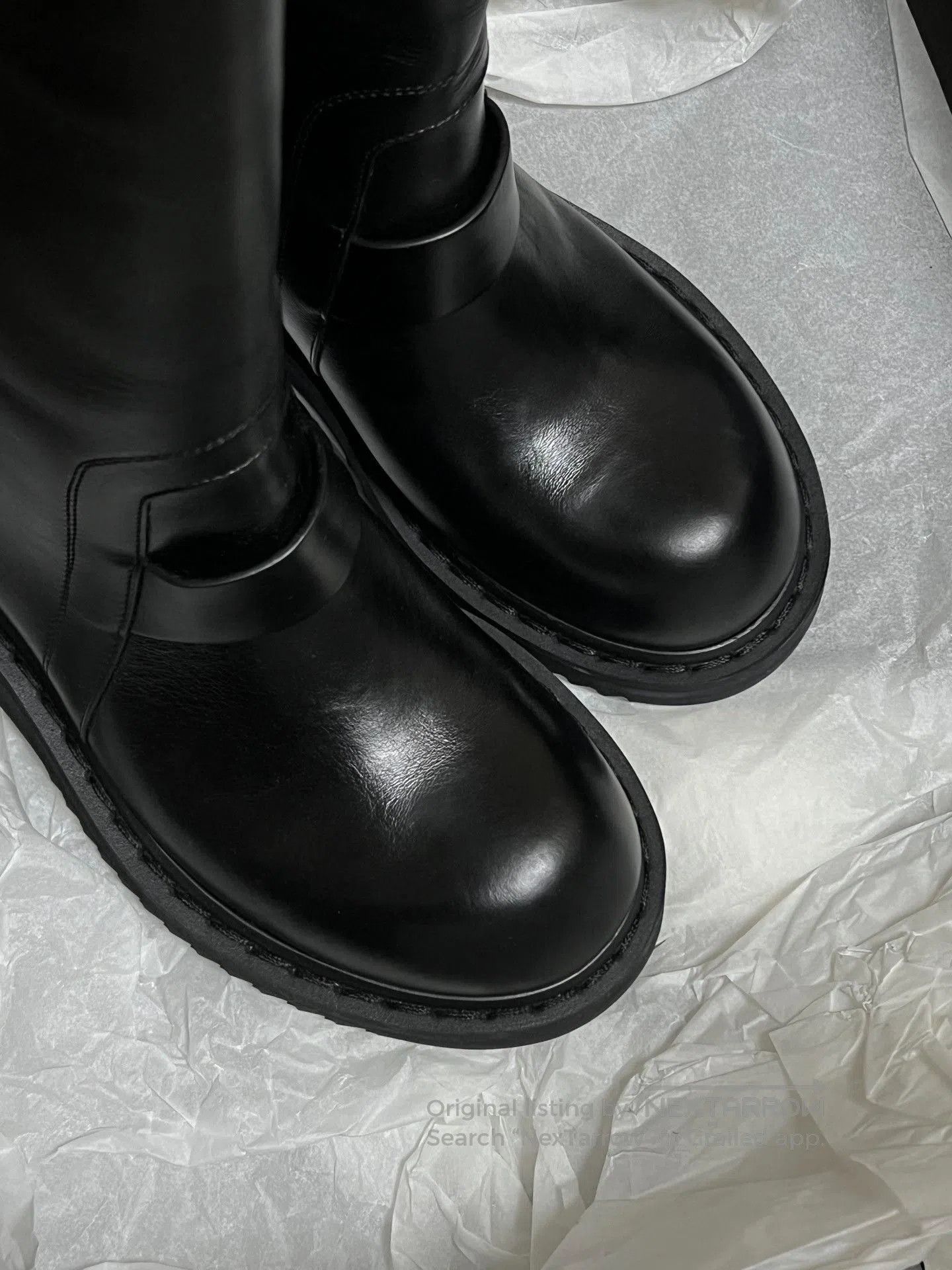 Rick Owens Rick Owens Anthem Jack Boots. Size US 4 / IT 34 - 5 Thumbnail