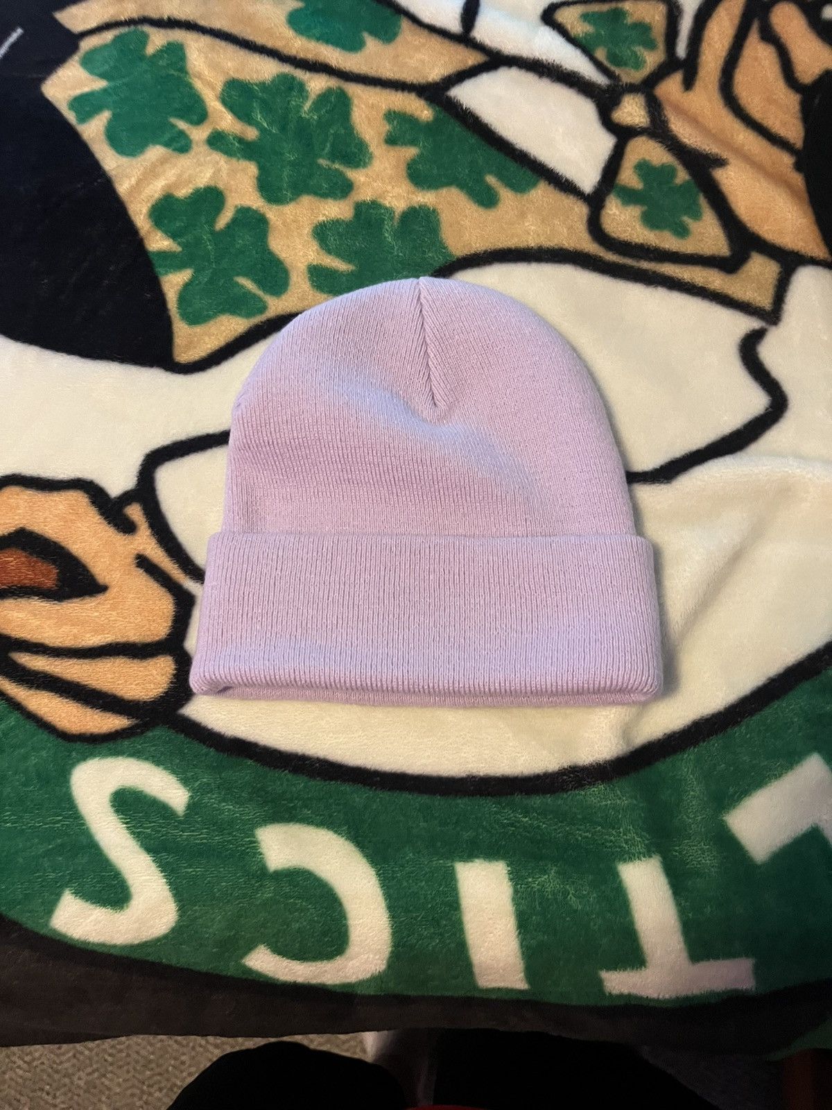 Supreme Supreme Purple Sticky Note Beanie Size ONE SIZE - 2 Thumbnail
