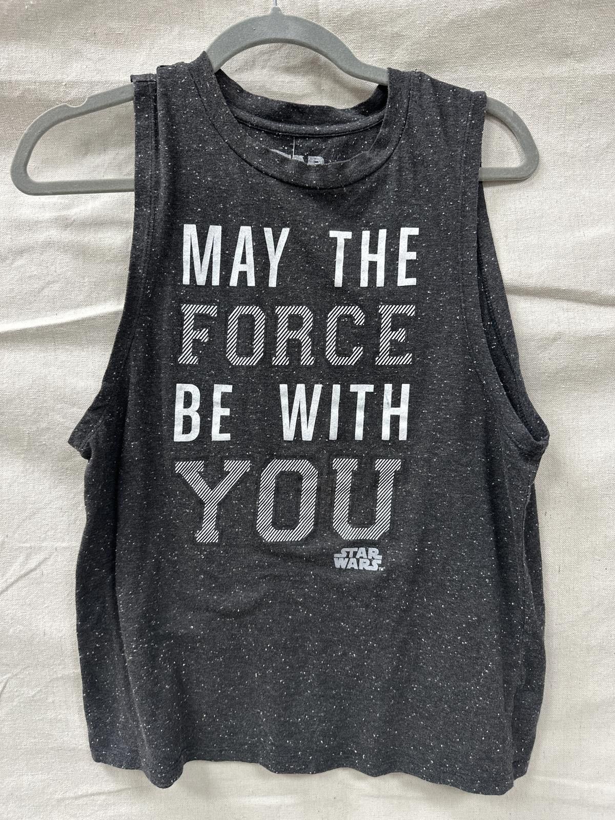 Star Wars Star Wars Graphic Tank Top - May the Force Be With You! Size L / US 10 / IT 46 - 1 Thumbnail