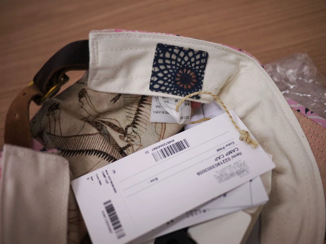 Visvim Visvim 21AW ICT Camp Cap Pink Bandana In Stock Size ONE SIZE - 8 Thumbnail